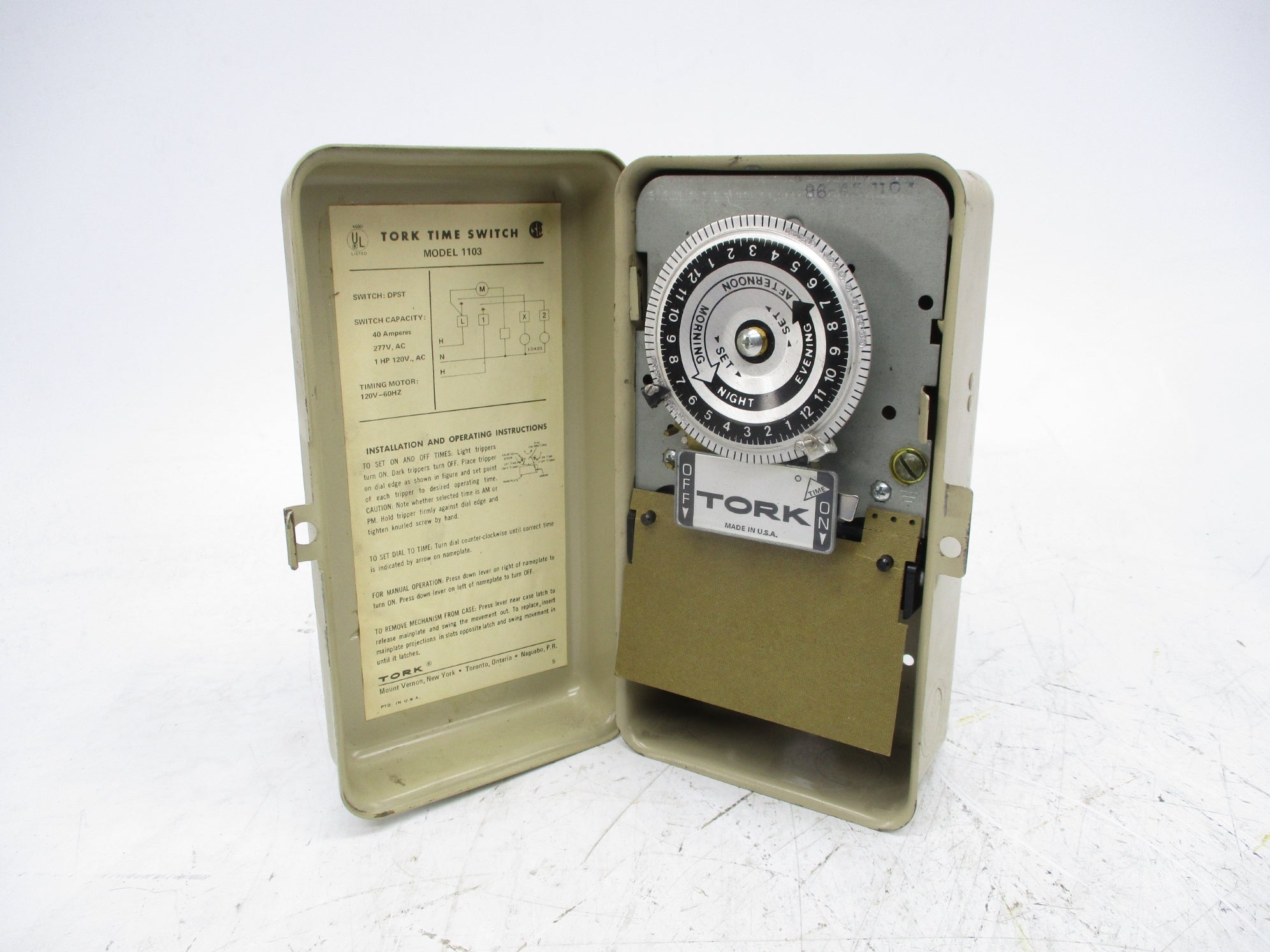 TORK 1103 UNMP