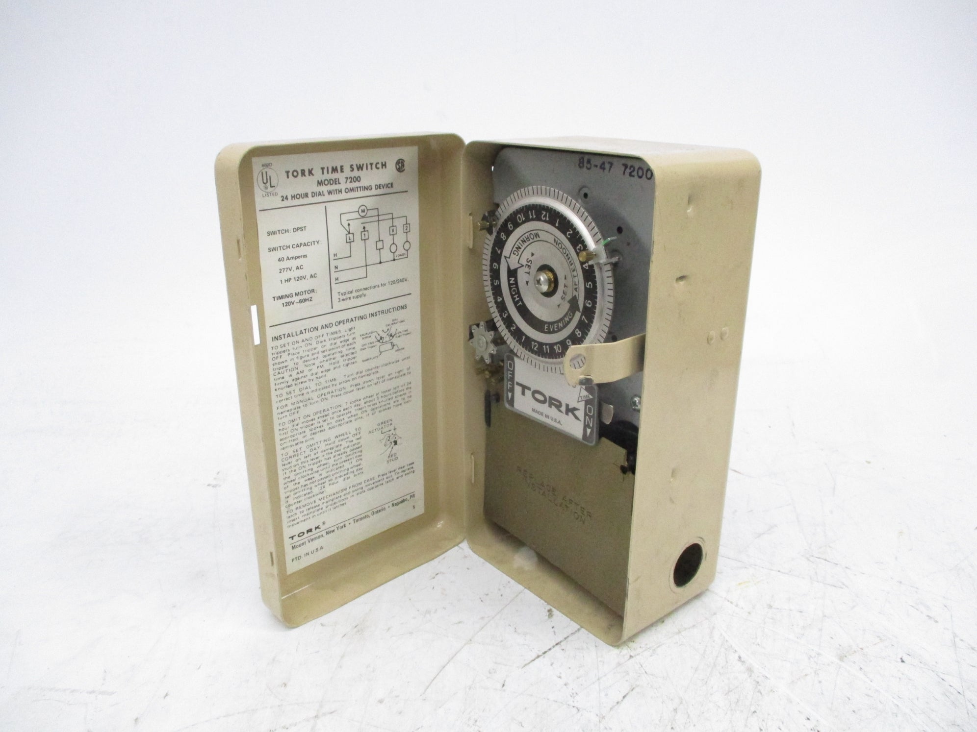 TORK 7200 UNMP