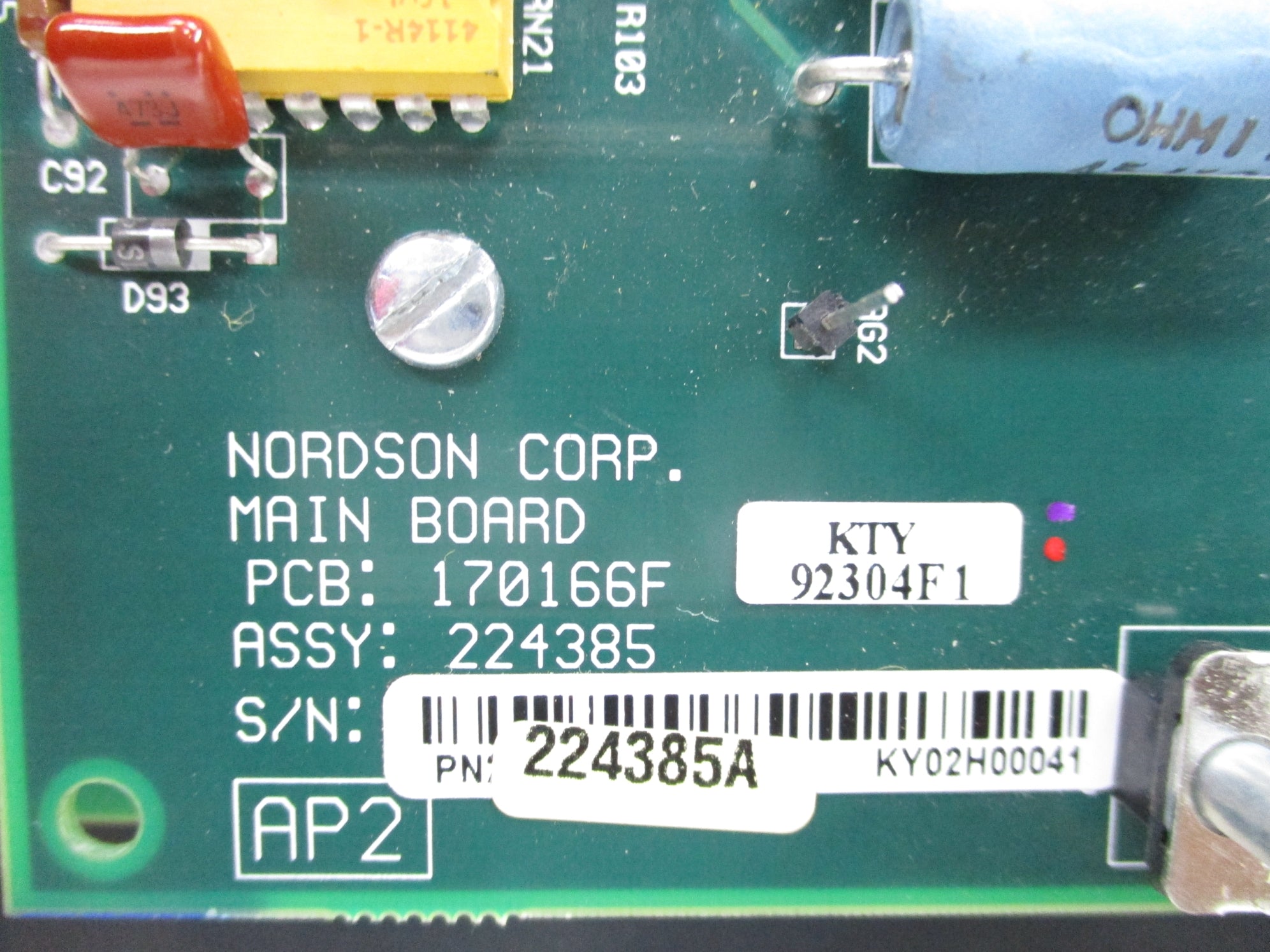INDUSTRIAL SPARE PART 224385 (AS PICTURED) NSNP