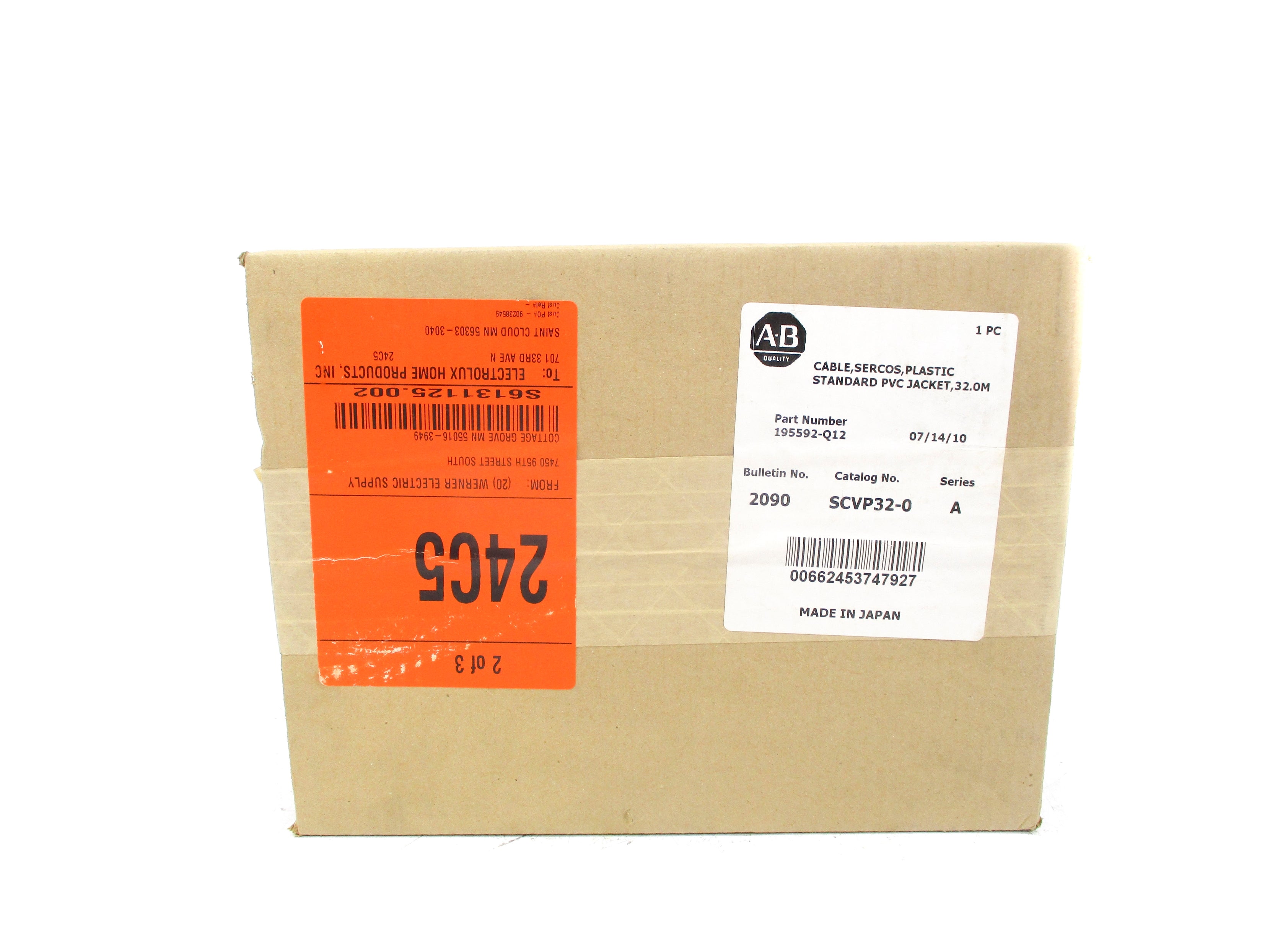 ALLEN BRADLEY 2090SCVP32-0 SER. A (DATE: 2010) NSFS