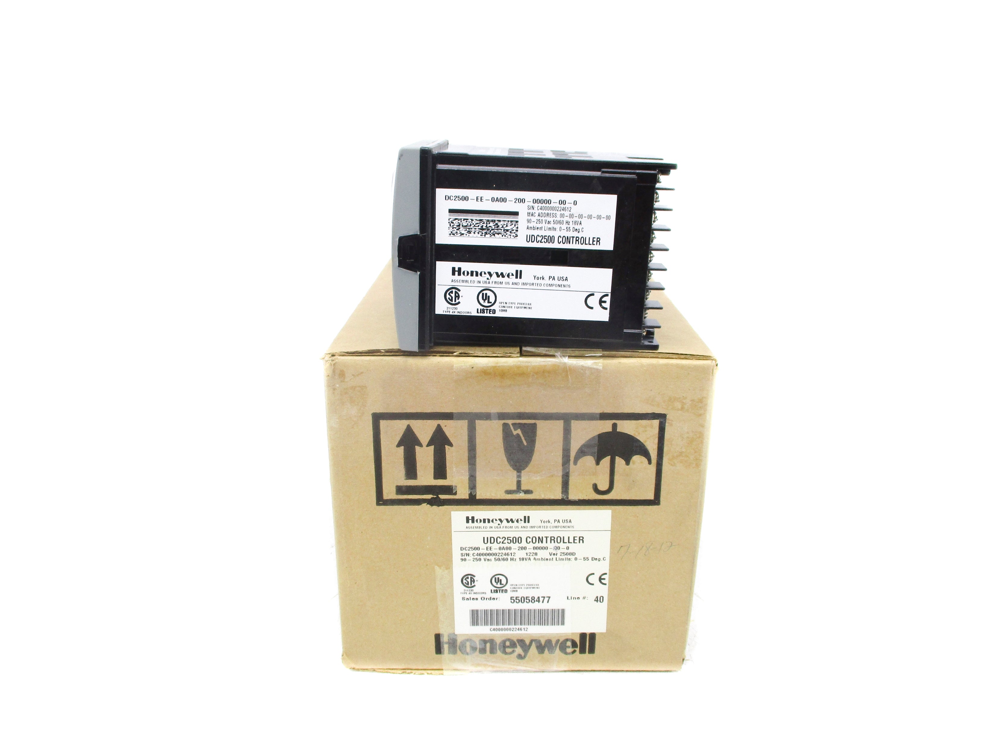 HONEYWELL DC2500-EE-0A00-200-00000-00-0 NSMP