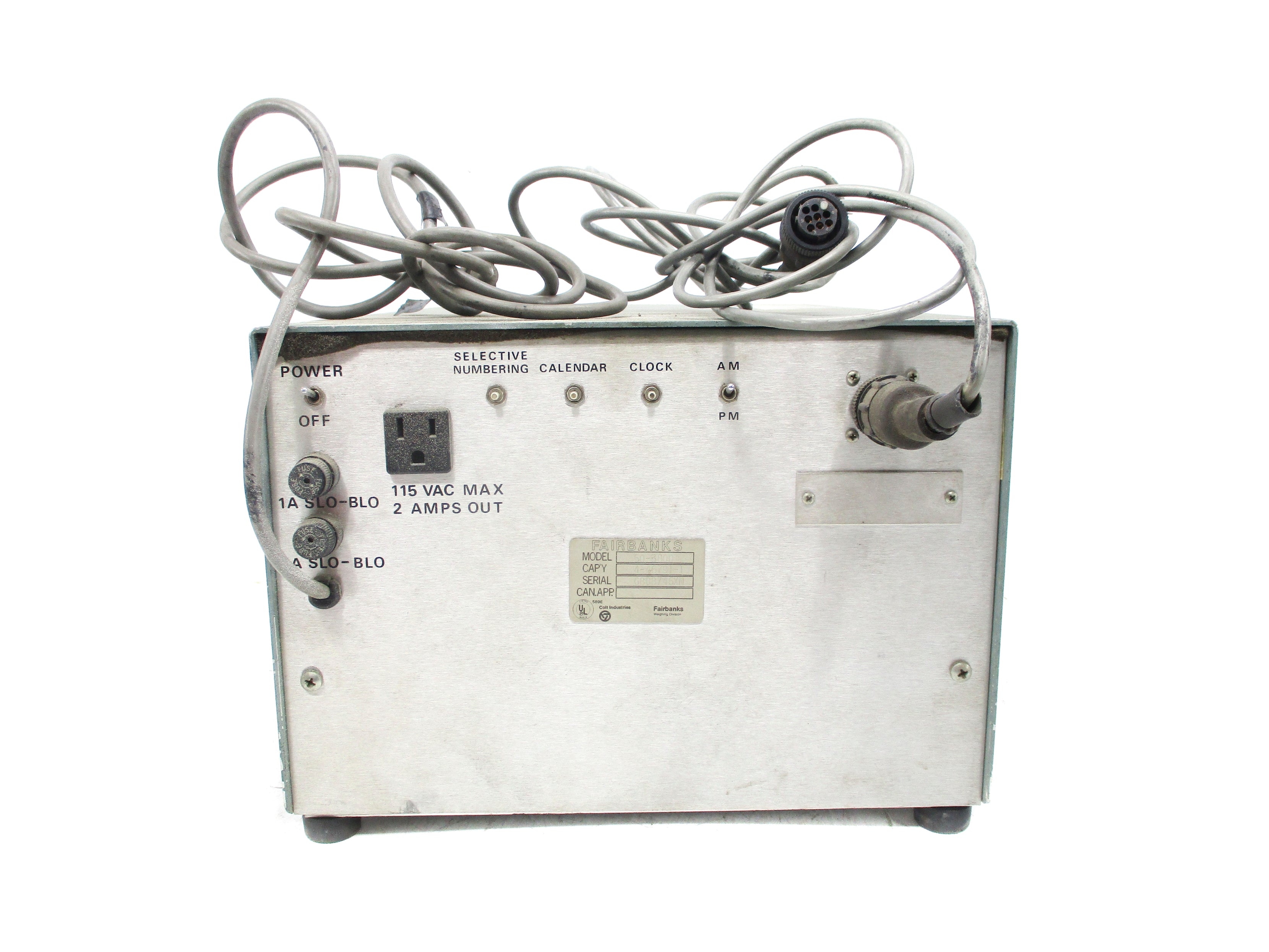 FAIRBANKS 50-3800 UNMP