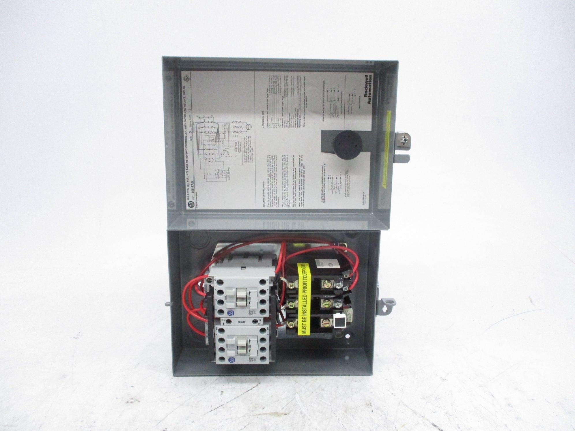 INDUSTRIAL SPARE PART 505-TAB SER. D (BR/WH) NSMP