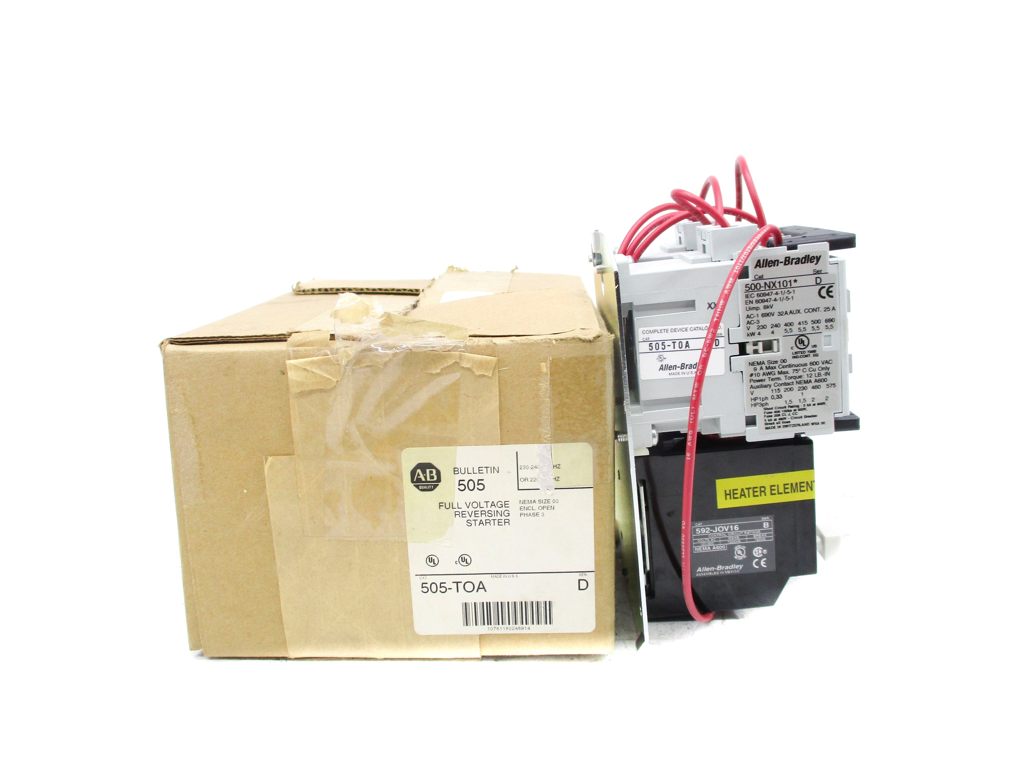 INDUSTRIAL SPARE PART 505-TOA SER. D (BR/WH) NSMP