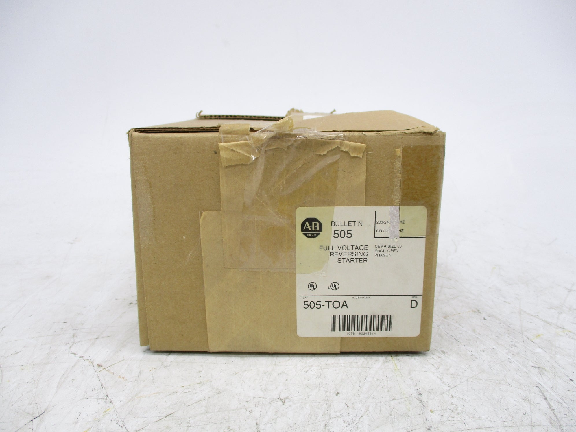 INDUSTRIAL SPARE PART 505-TOA SER. D (BR/WH) NSMP