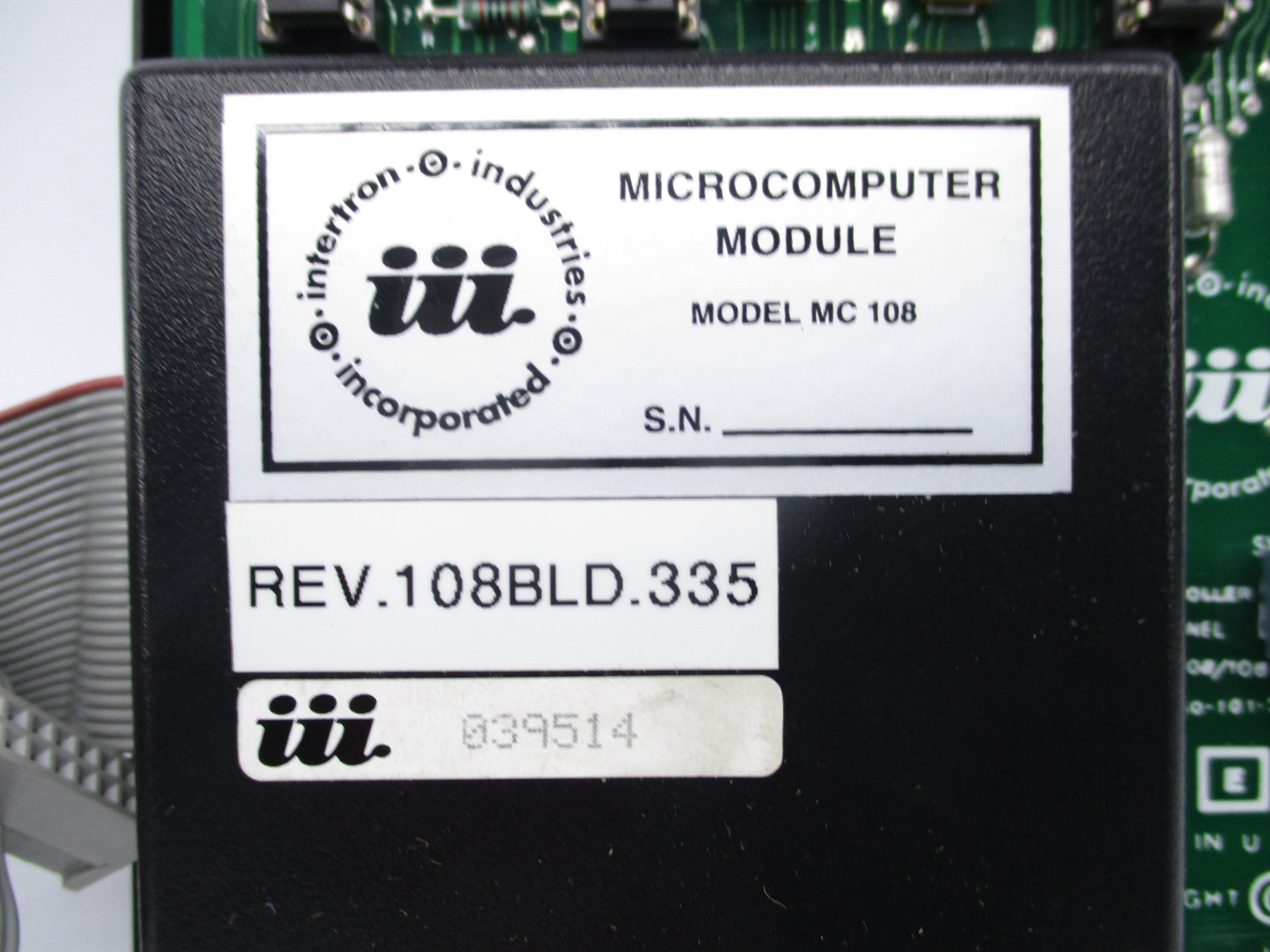 INTERTRON INDUSTRIES MC108 NSNP