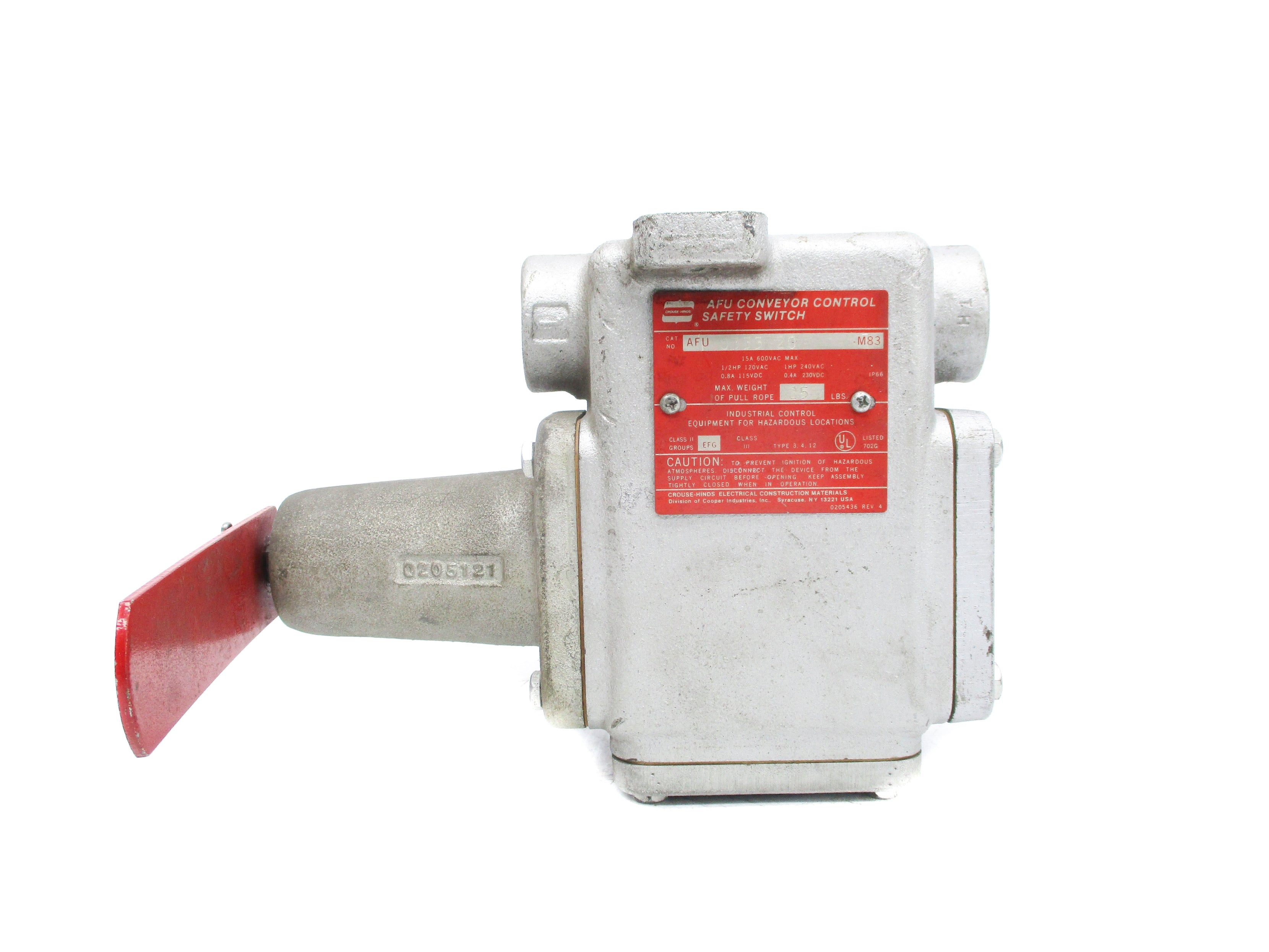 CROUSE HINDS AFU033320-M83 NSNP