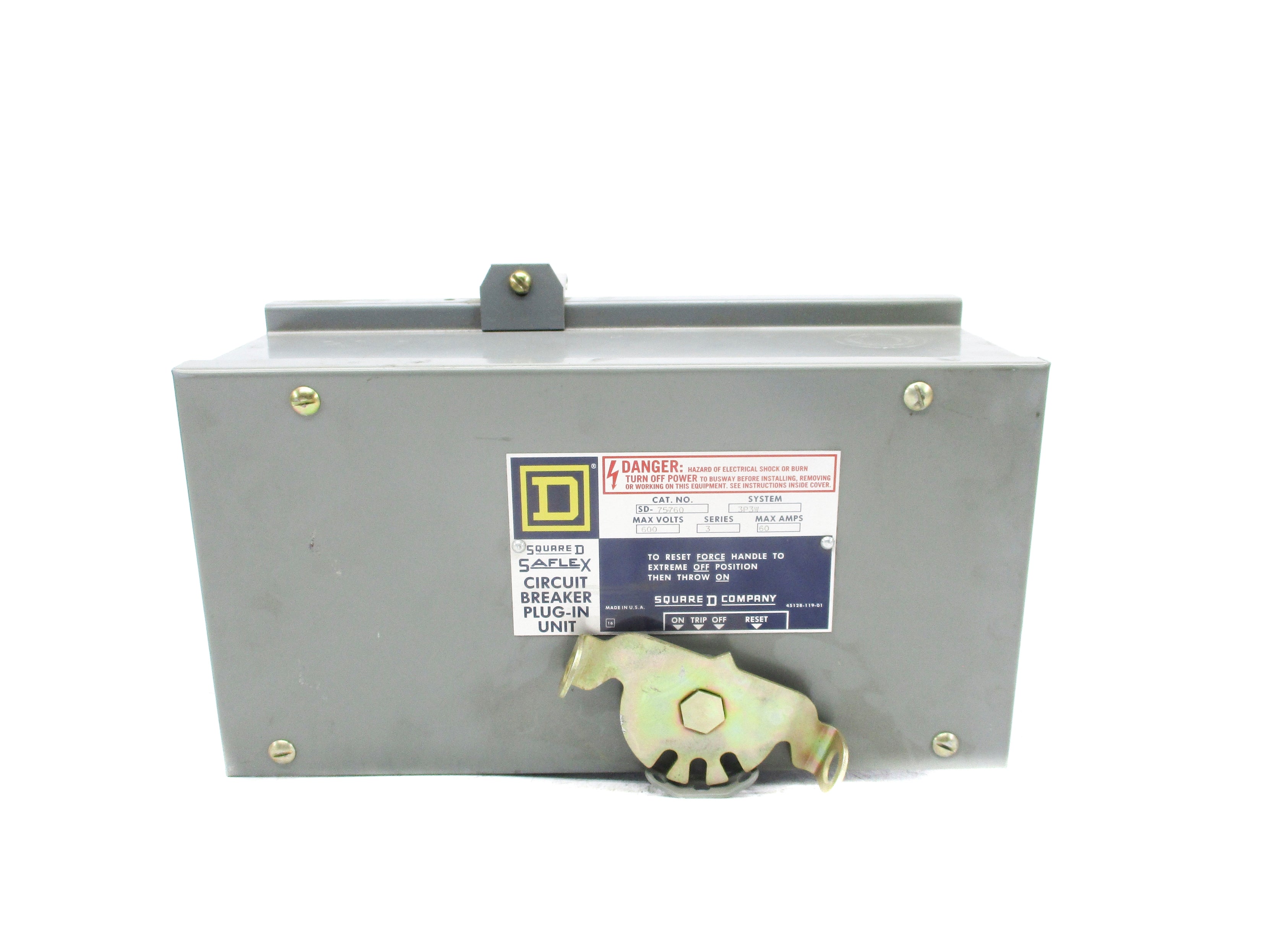 SQUARE D SD75760 SER. 3 NSNP