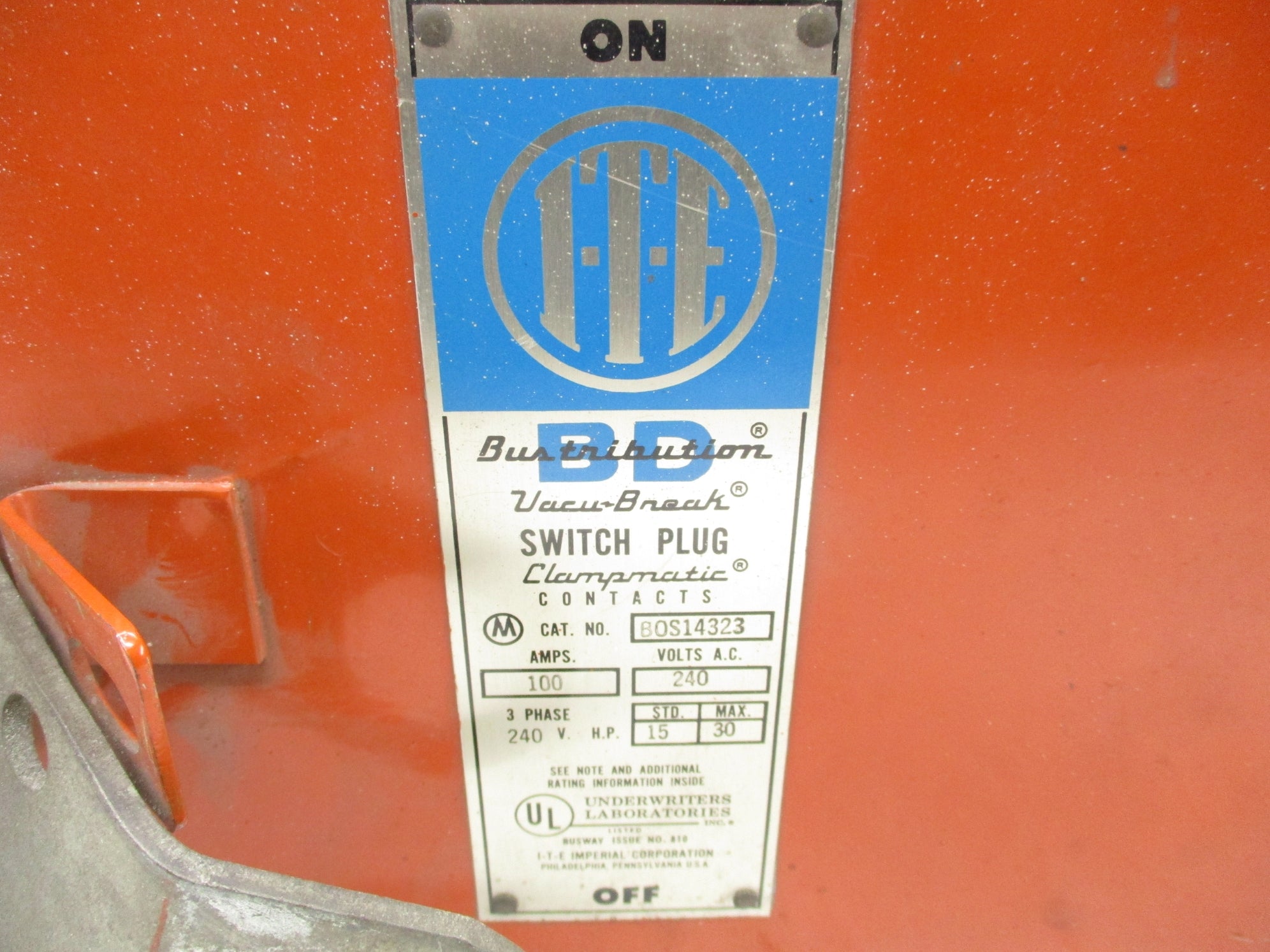 SIEMENS BOS14323 UNMP