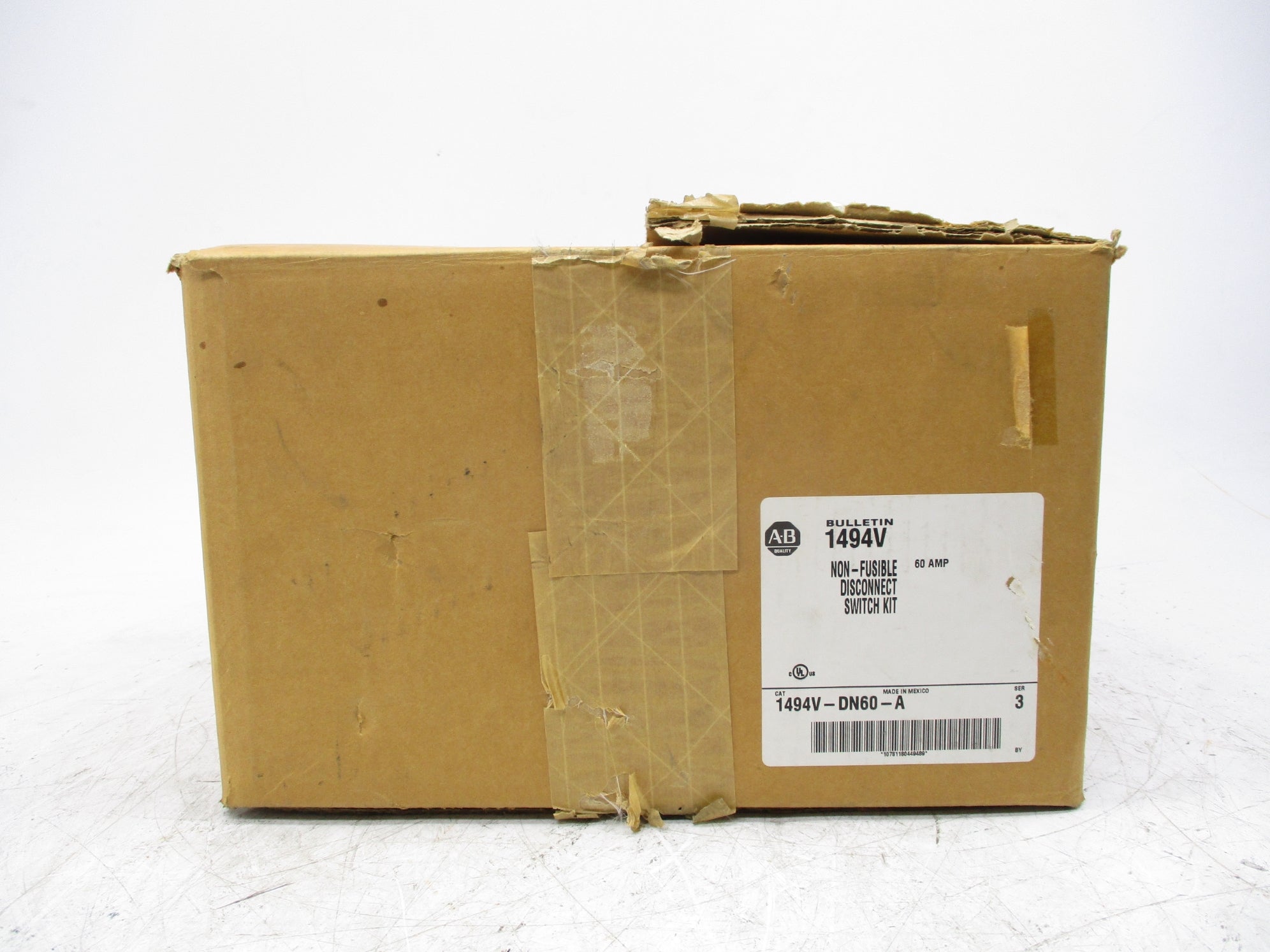 ALLEN BRADLEY 1494V-DN60-A SER. 3 (BR/WH) NSMP