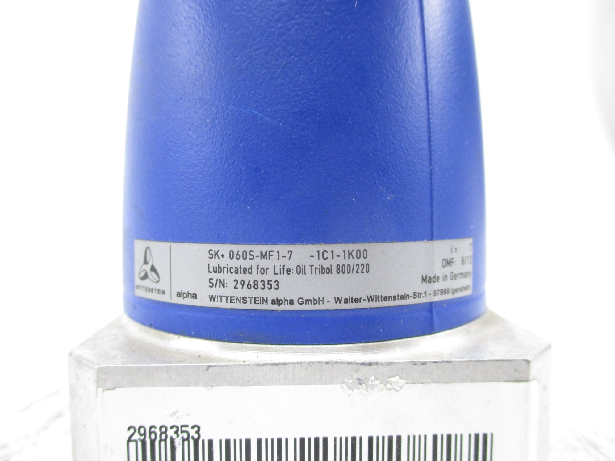 WITTENSTEIN SK+060S-MF1-7-1C1-1K00 NSNP