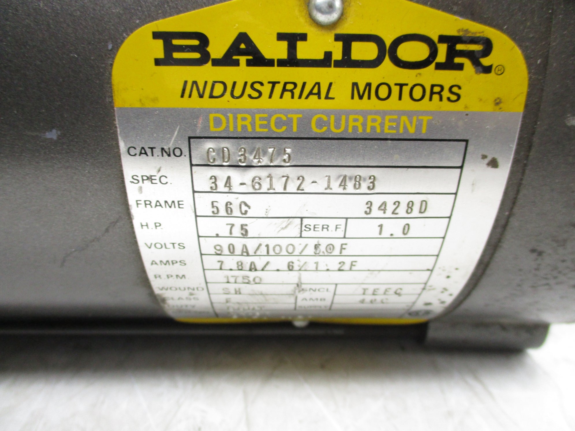 BALDOR CD3475 UNMP