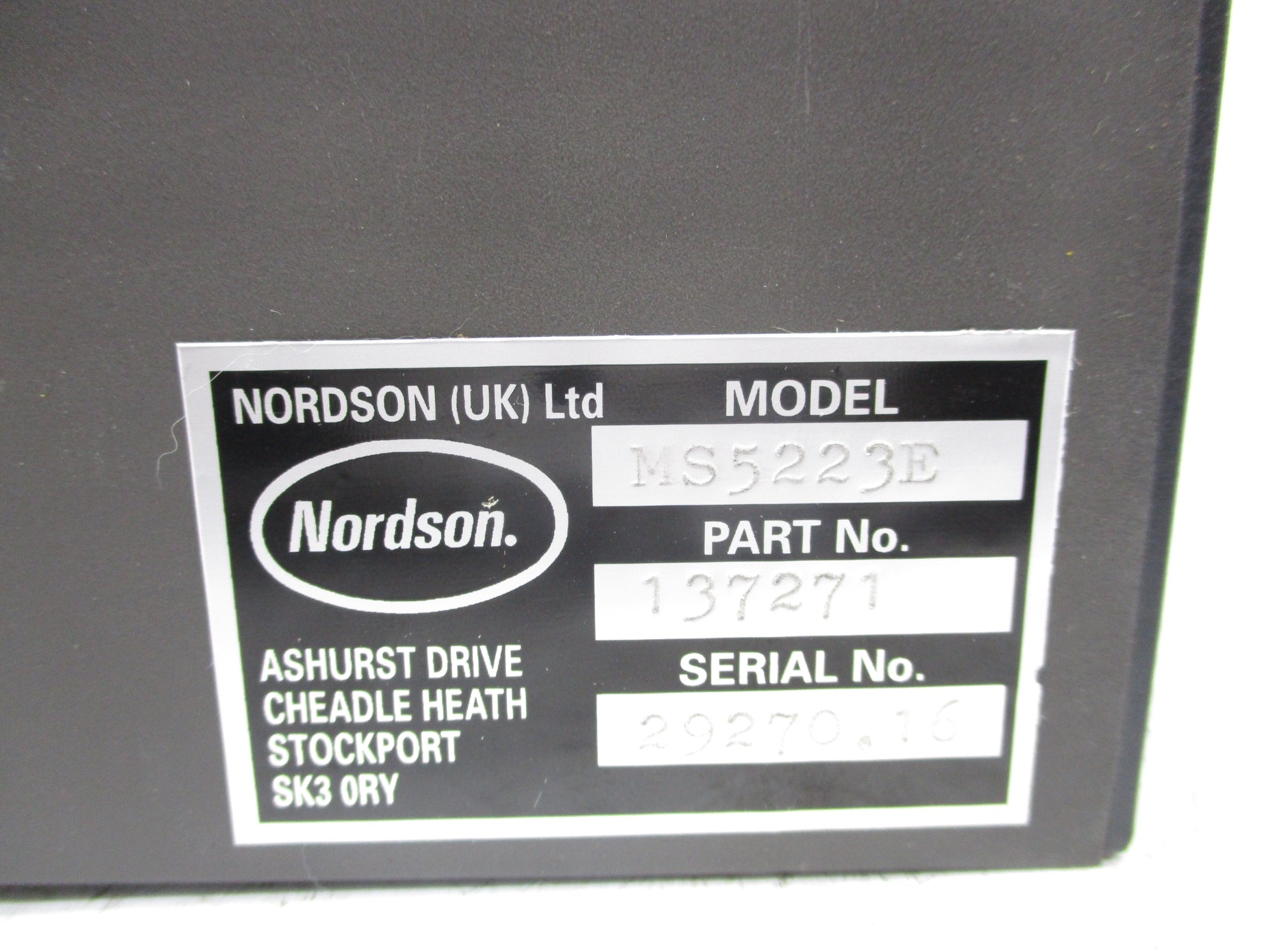 INDUSTRIAL SPARE PART MS5223E NSNP