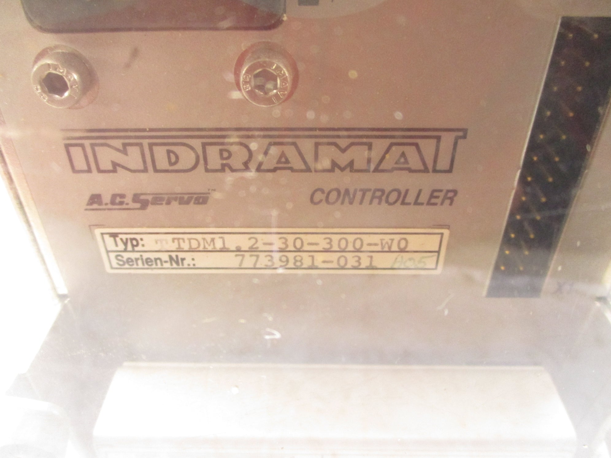 INDRAMAT TDM1.2-30-300-W0 UNMP