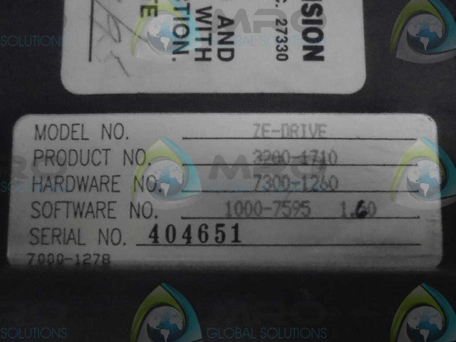 PARKER 3200-1710 DRIVE CONTROL *NEW NO BOX*