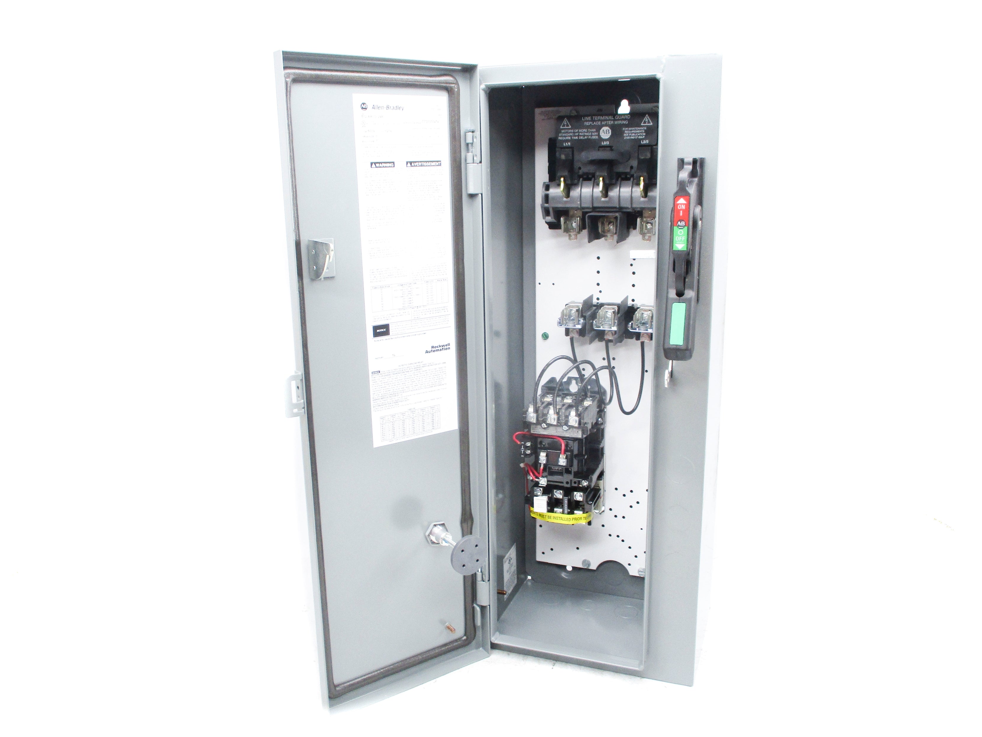 ALLEN BRADLEY 512-AACD-24R SER. 1 (BR/WH) NSMP