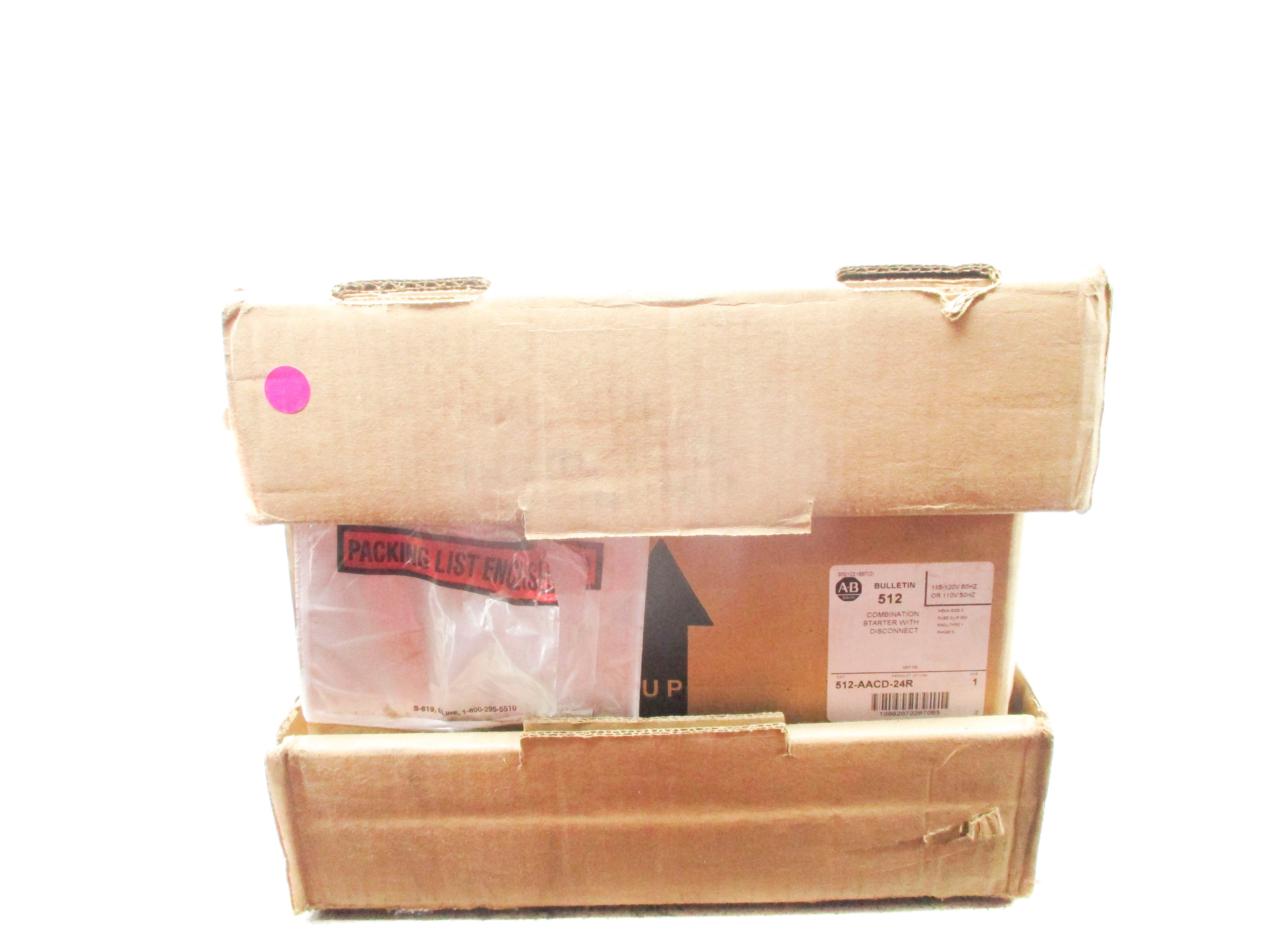 ALLEN BRADLEY 512-AACD-24R SER. 1 (BR/WH) NSMP