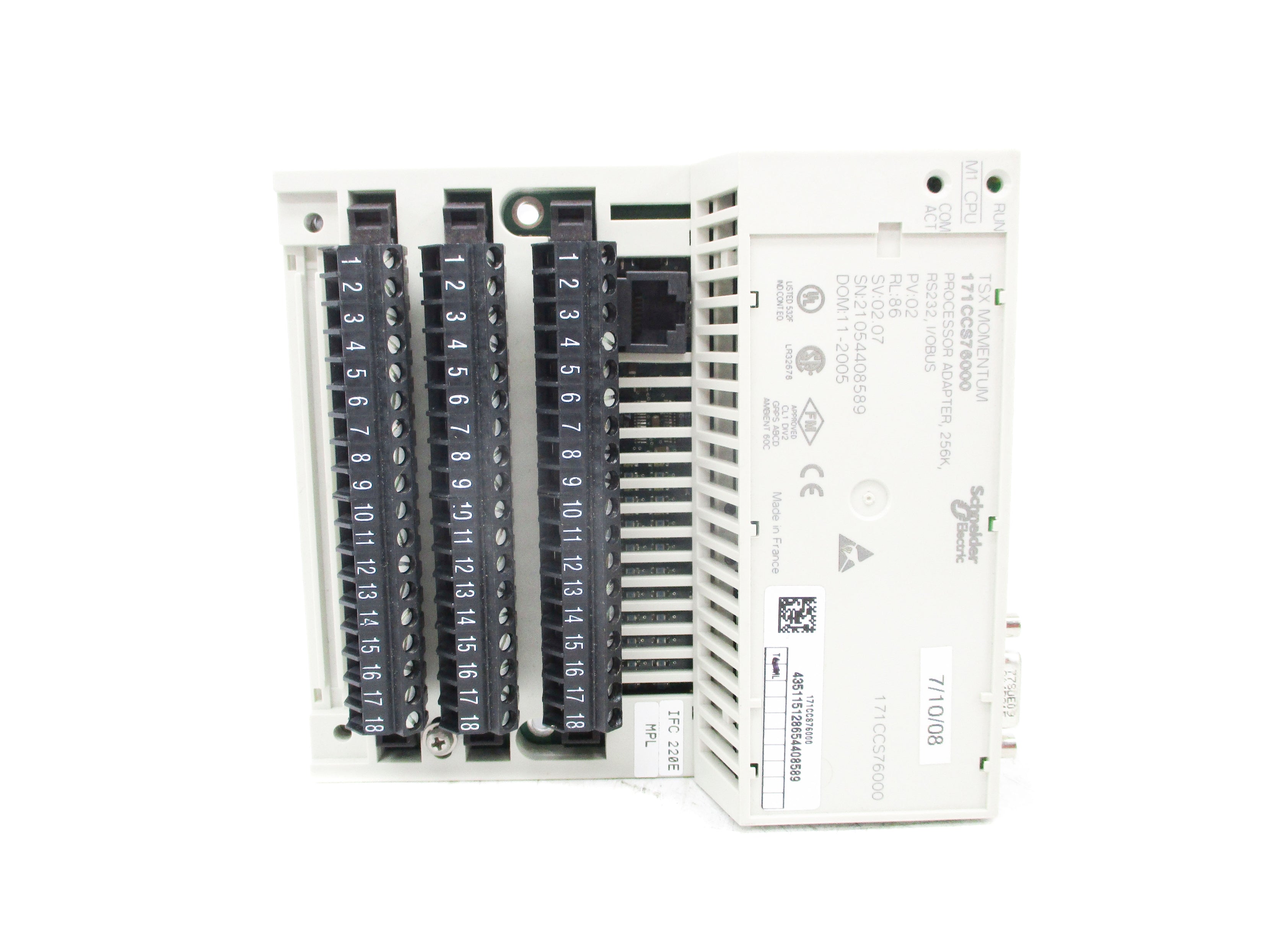 SCHNEIDER ELECTRIC 171CCS76000 (AS PICTURED) NSNP