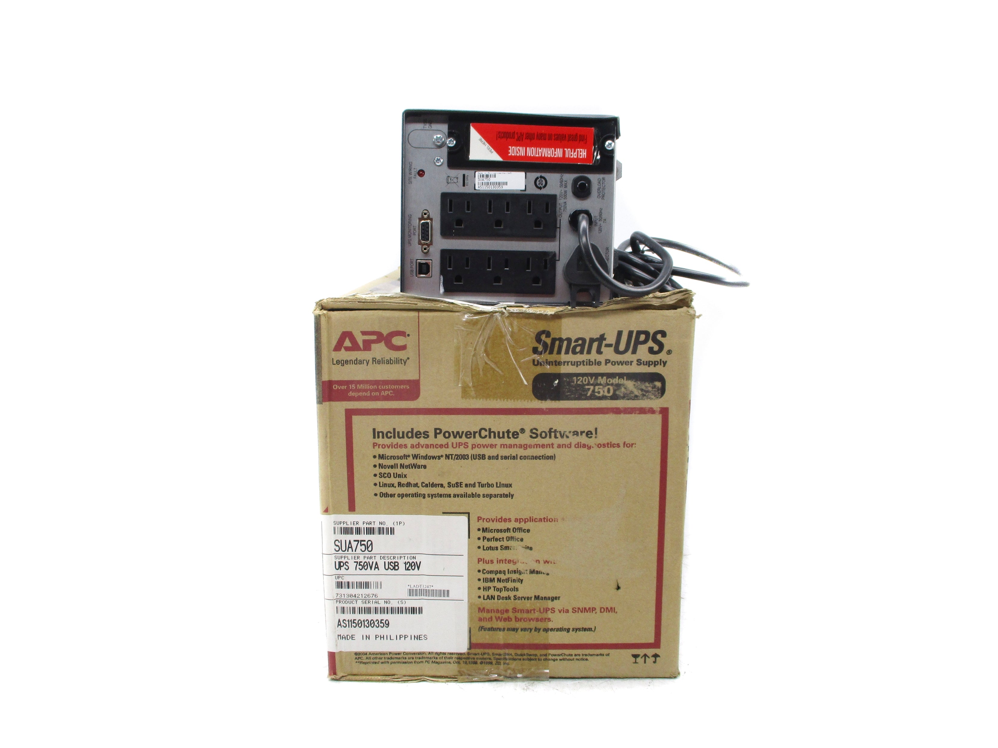 APC SUA750 NSMP