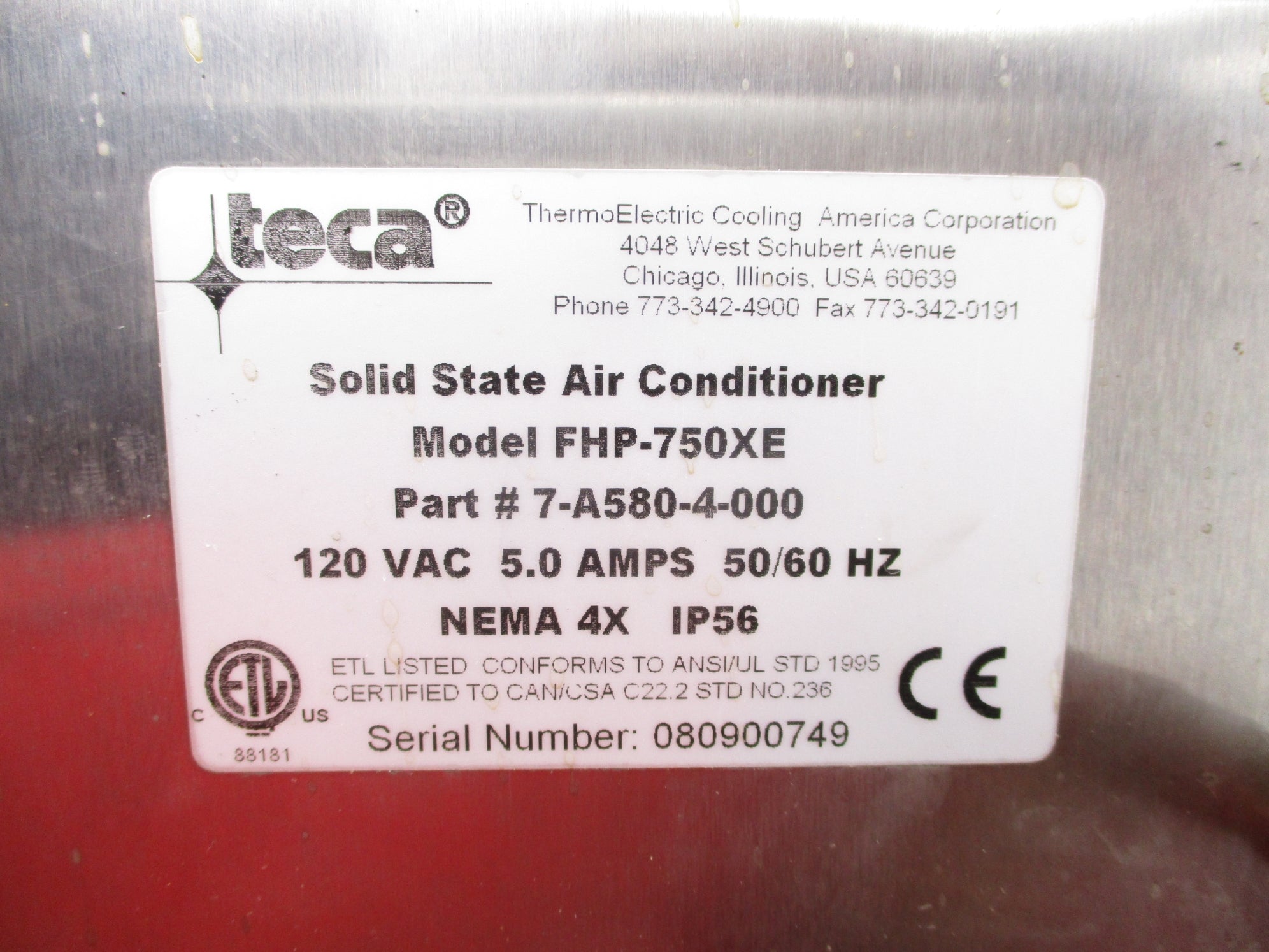 TECA 7-A580-4-000 UNMP