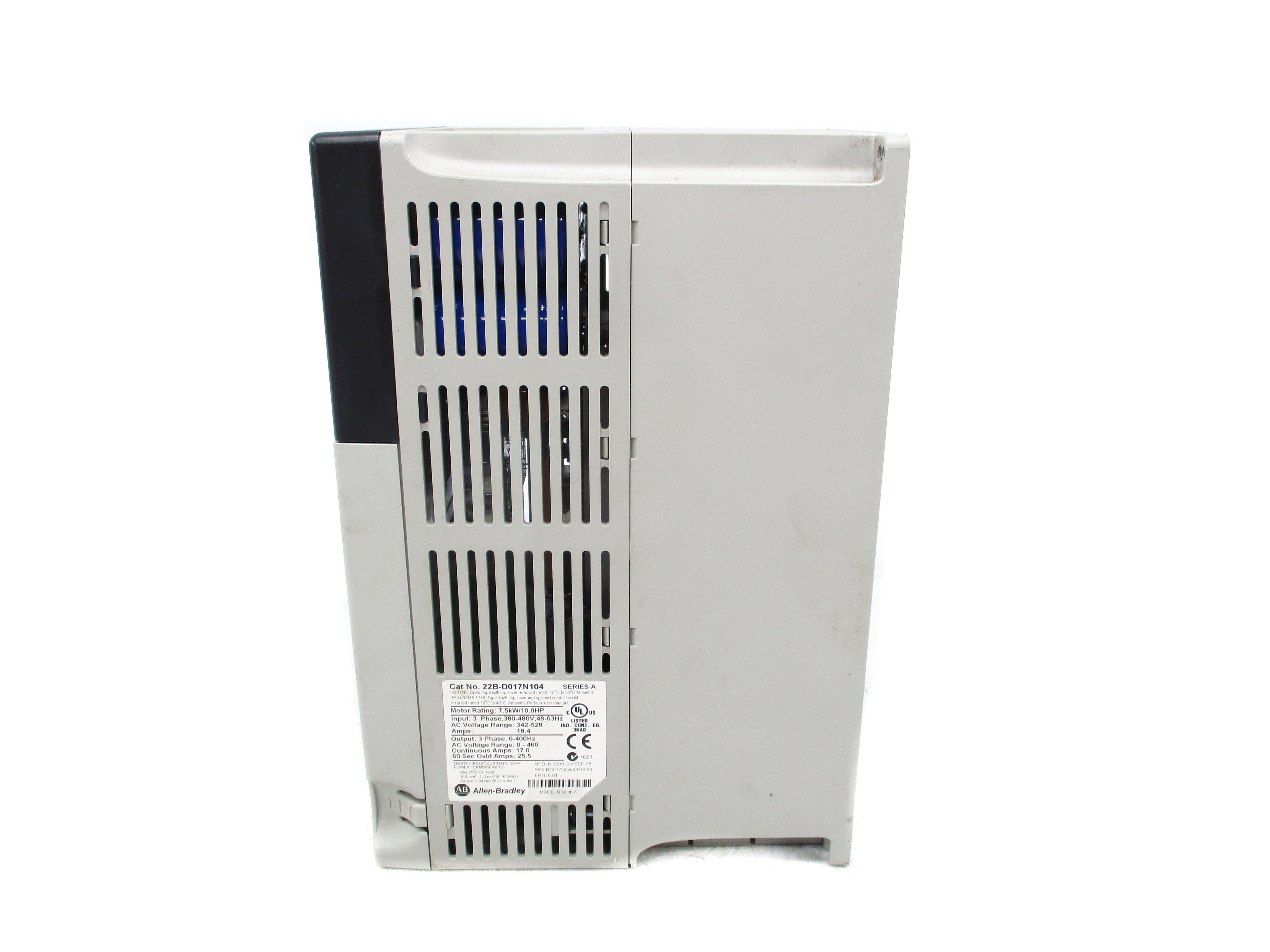 ALLEN BRADLEY 22B-D017N104 SER. A F/W 6.01 UNMP
