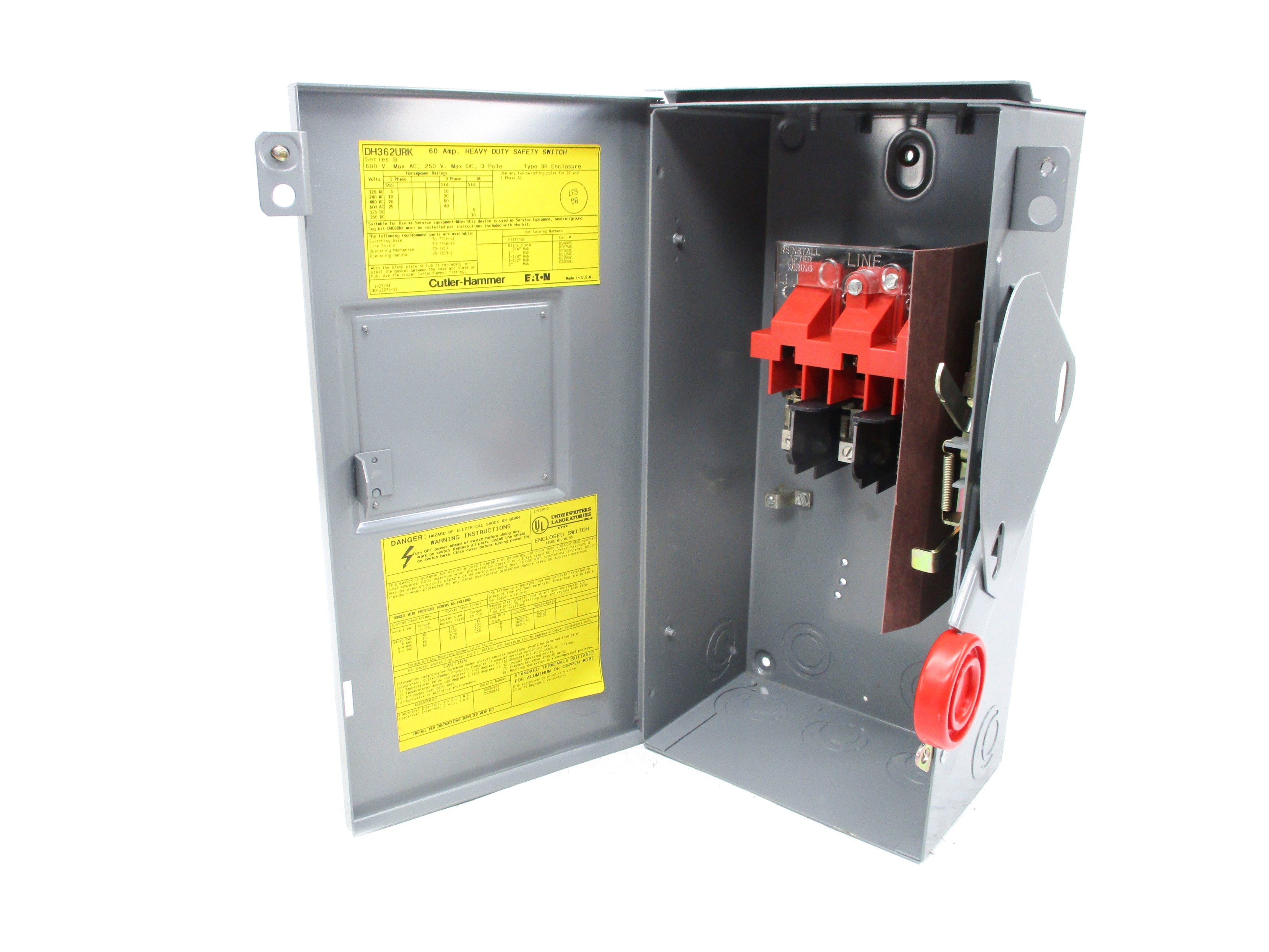 CUTLER HAMMER DH362URK SER. B NSMP
