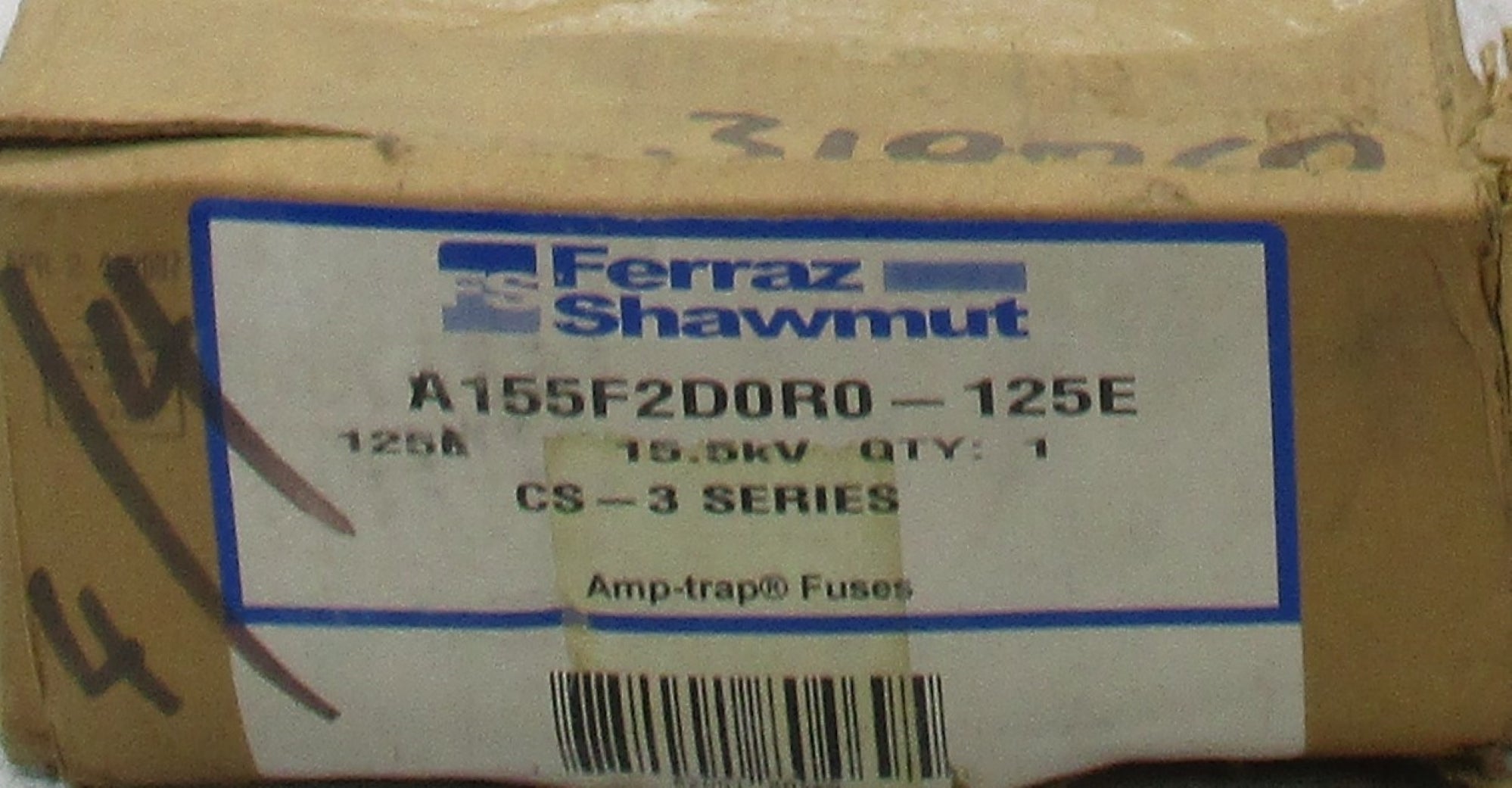 FERRAZ SHAWMUT A155F2D0R0-125E SER. CS-3 NSMP