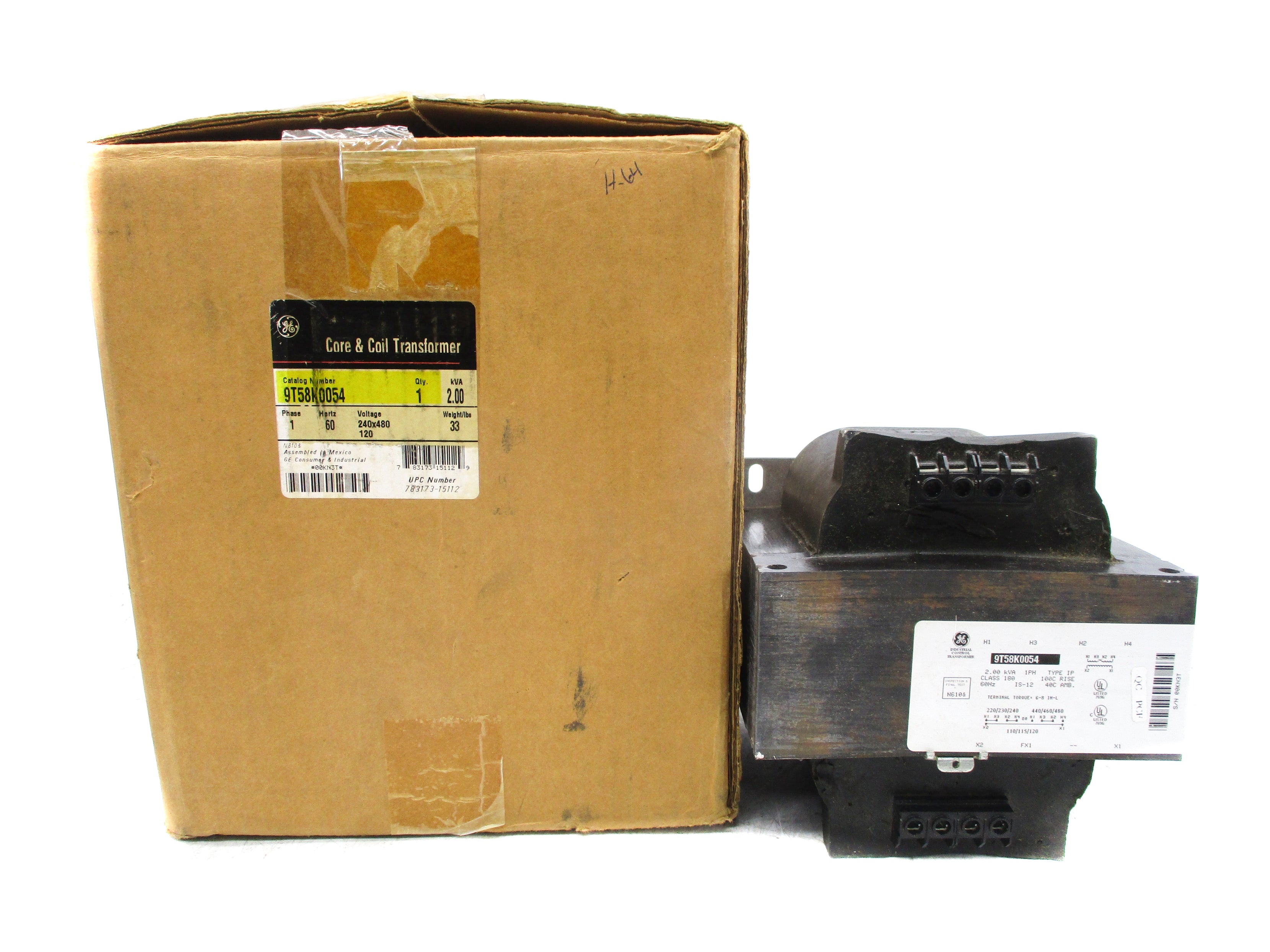 GENERAL ELECTRIC 9T58K0054 480V NSMP