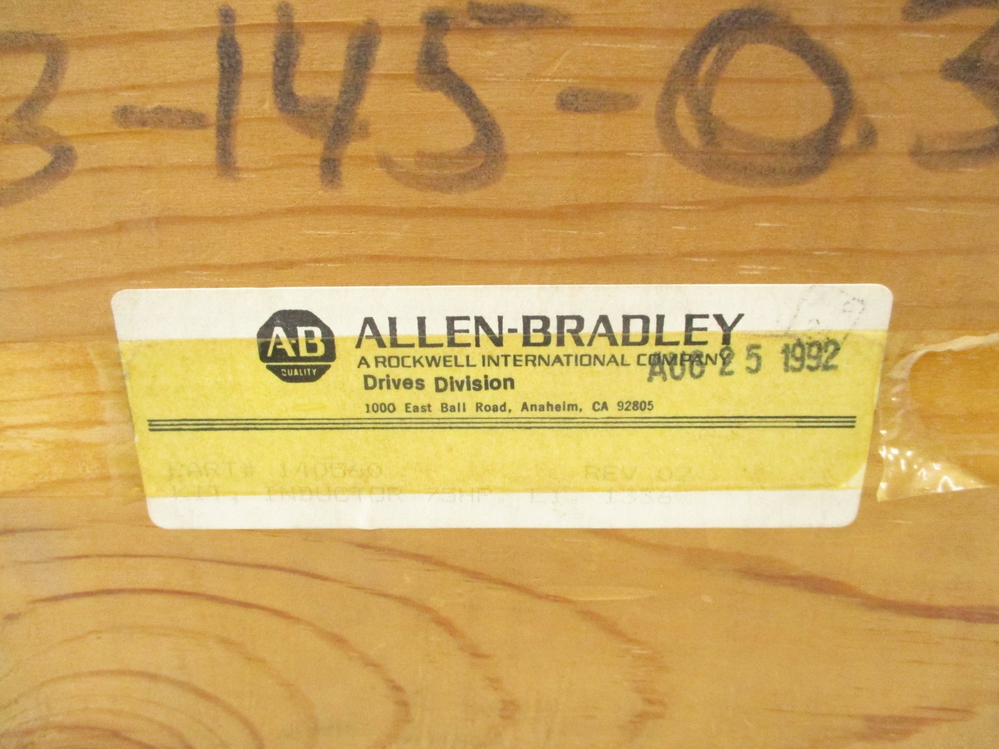 ALLEN BRADLEY 140560 NSFS