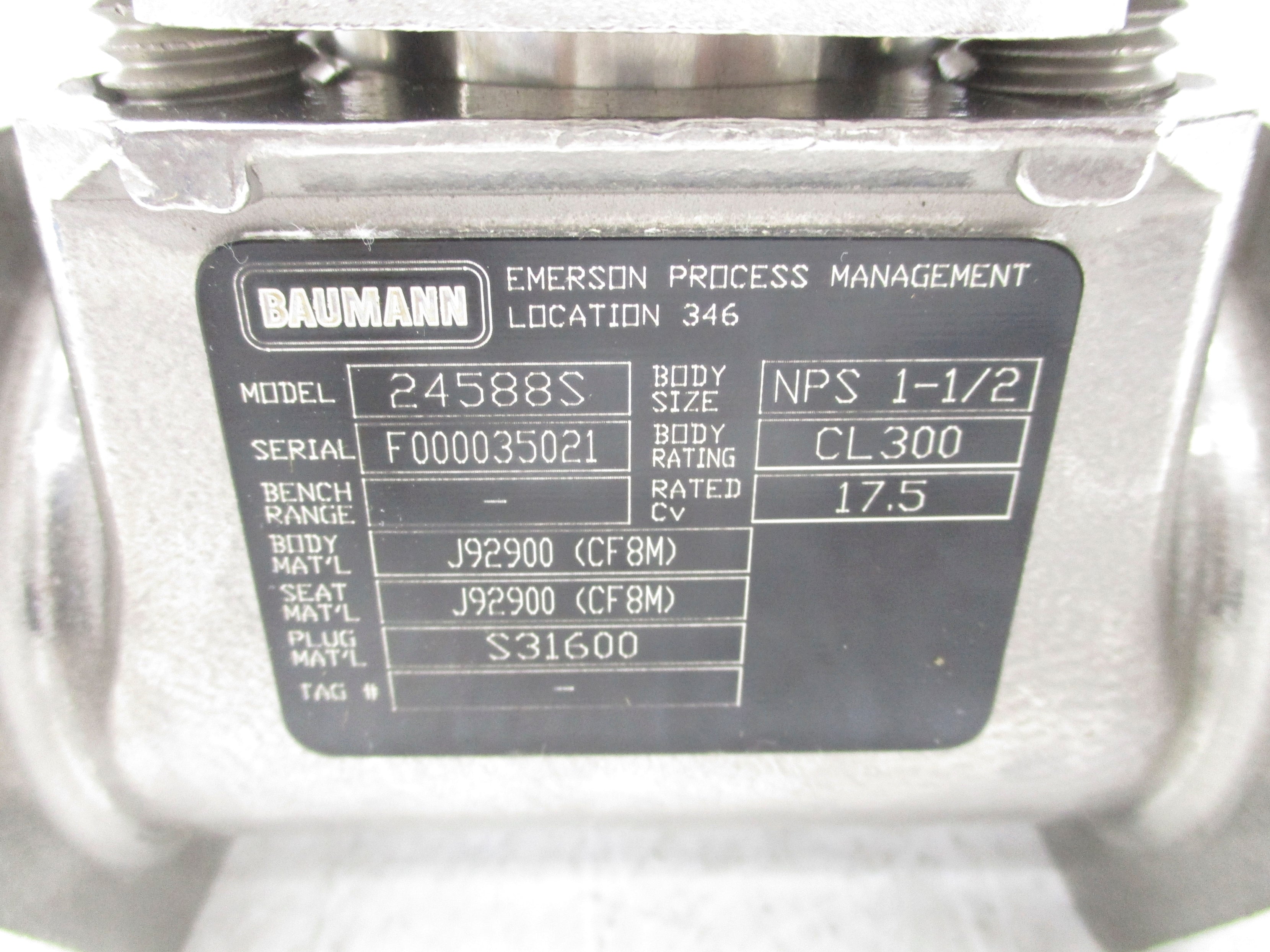 FISHER BAUMANN 24588S NSNP