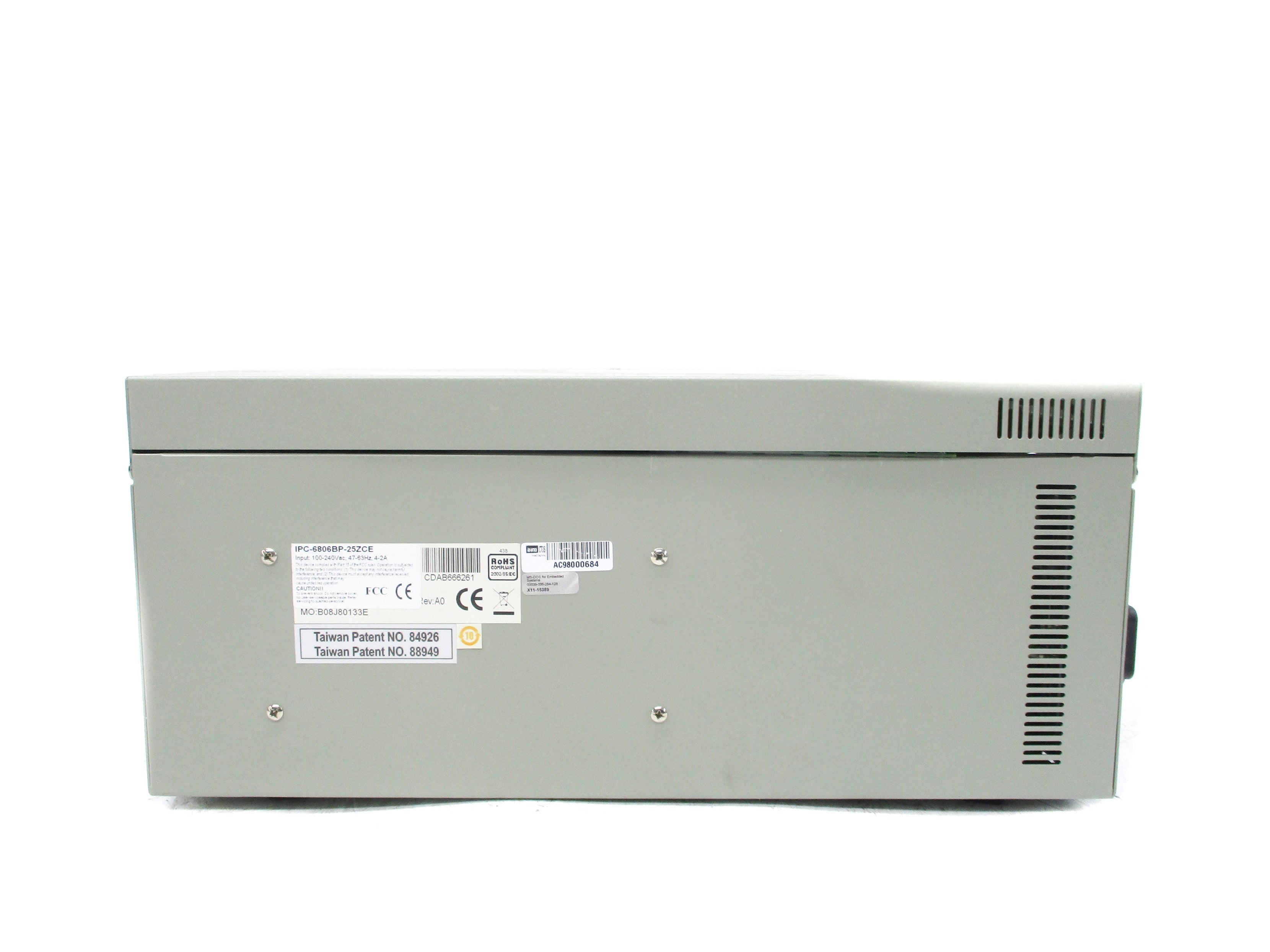ADVANTECH IPC-6806BP-25ZCE UNMP