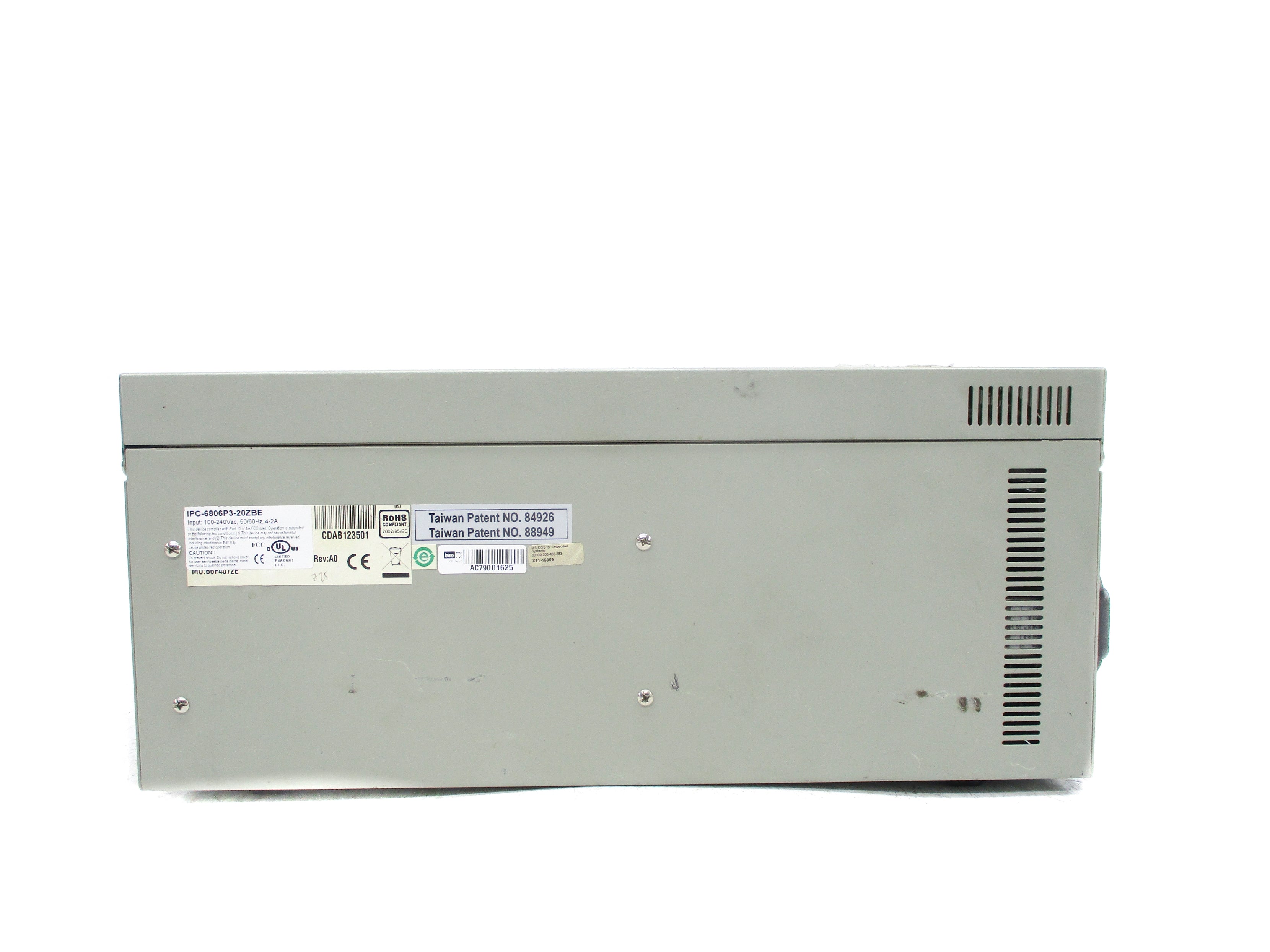 ADVANTECH IPC-6806P3-20ZBE UNMP