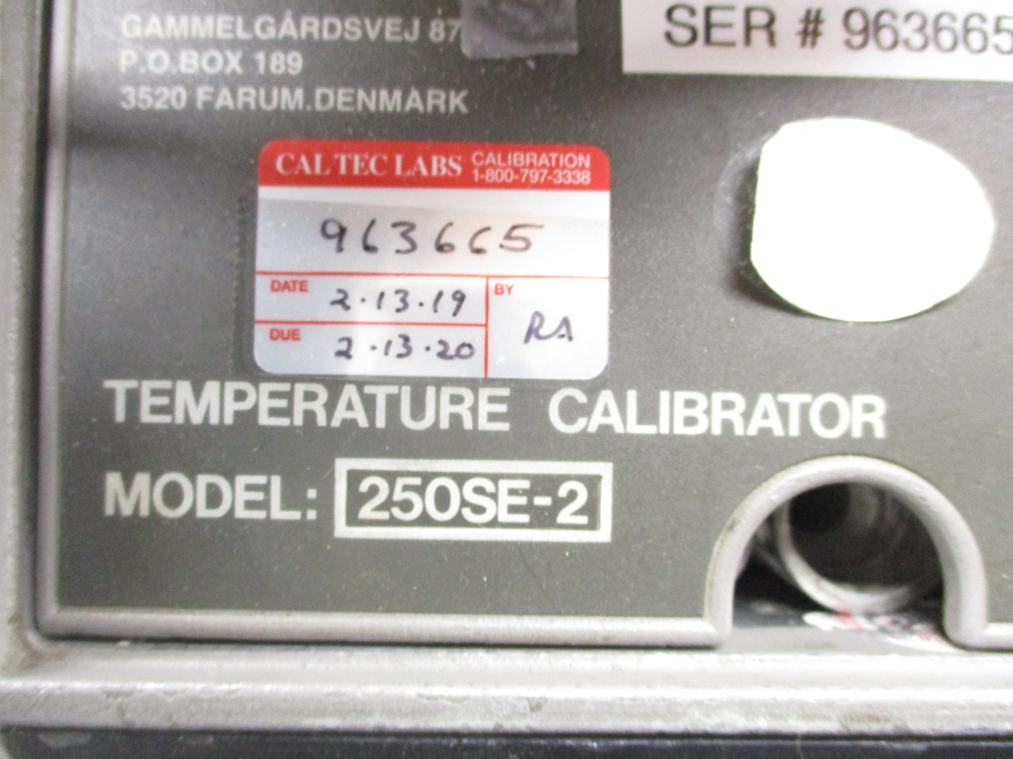 AMETEK 250SE-2 (AS PICTURED) UNMP