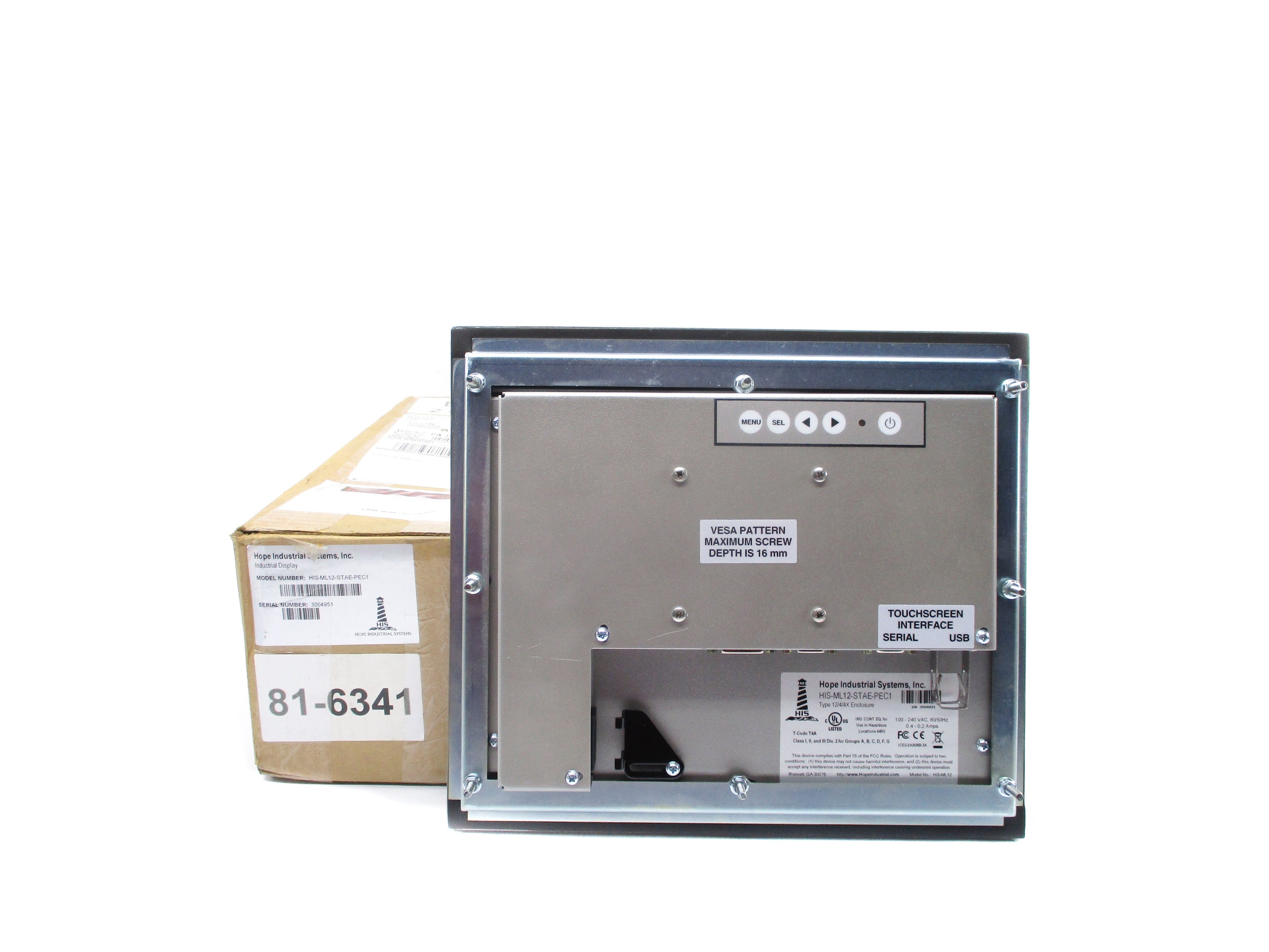 HOPE INDUSTRIAL SYSTEMS HIS-ML12-STAE-PEC1 NSMP