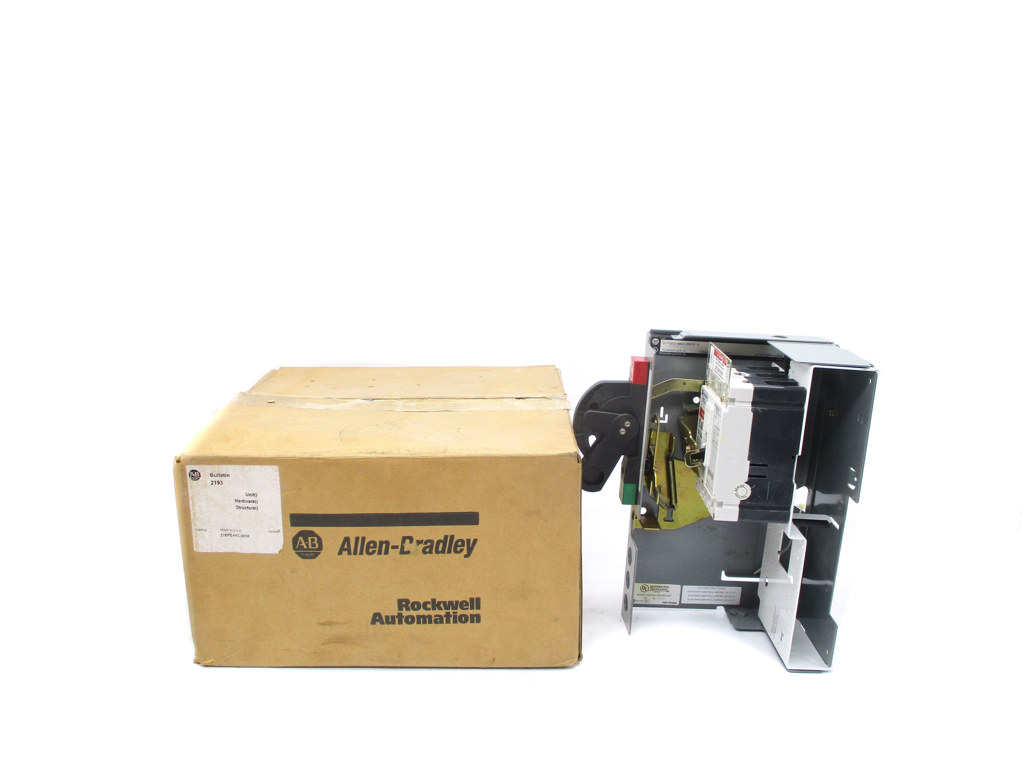 ALLEN BRADLEY 2193FZ-AKC-35CM SER. U (BR/WH) NSMP