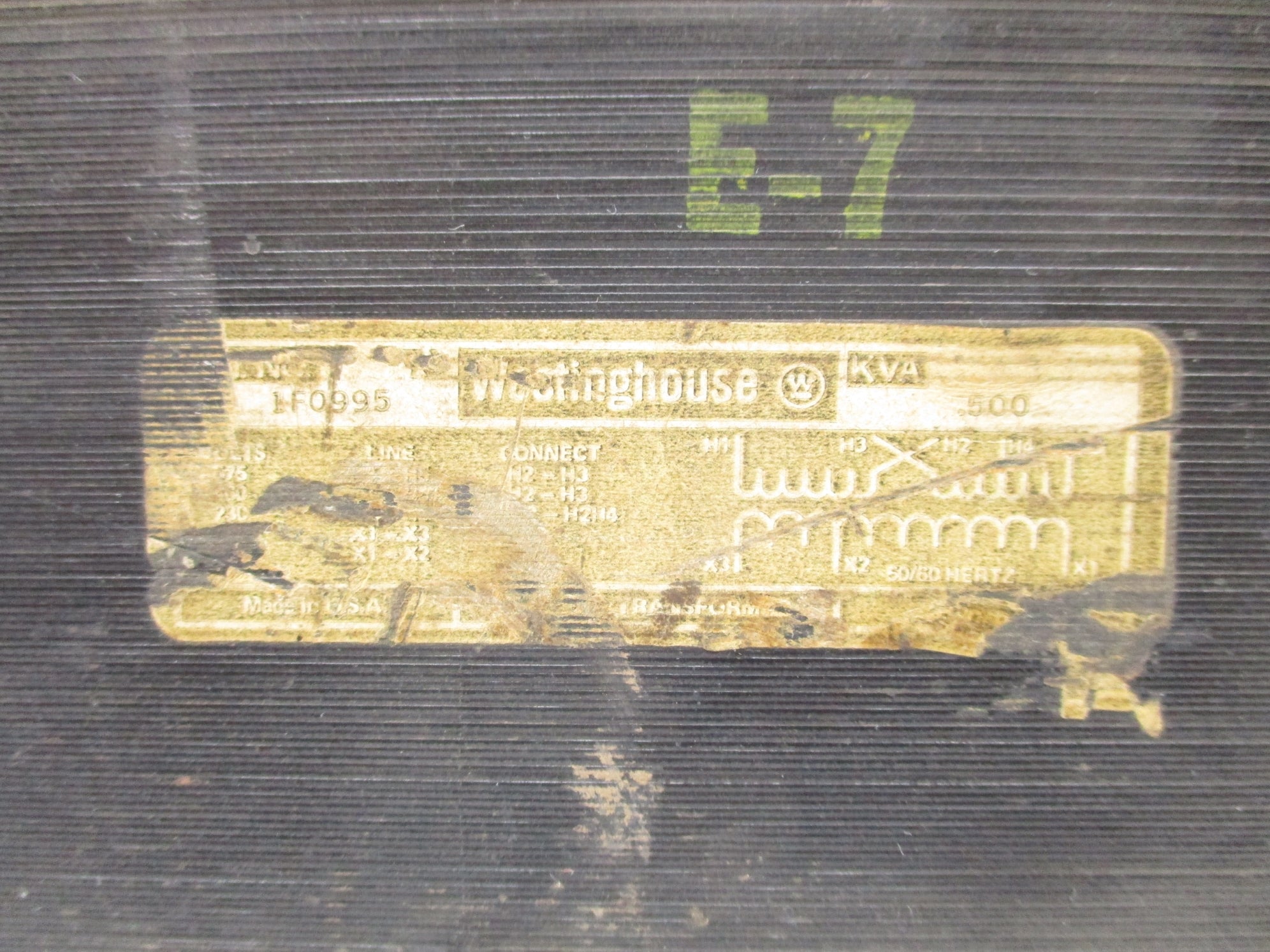 WESTINGHOUSE 1F0995 UNMP