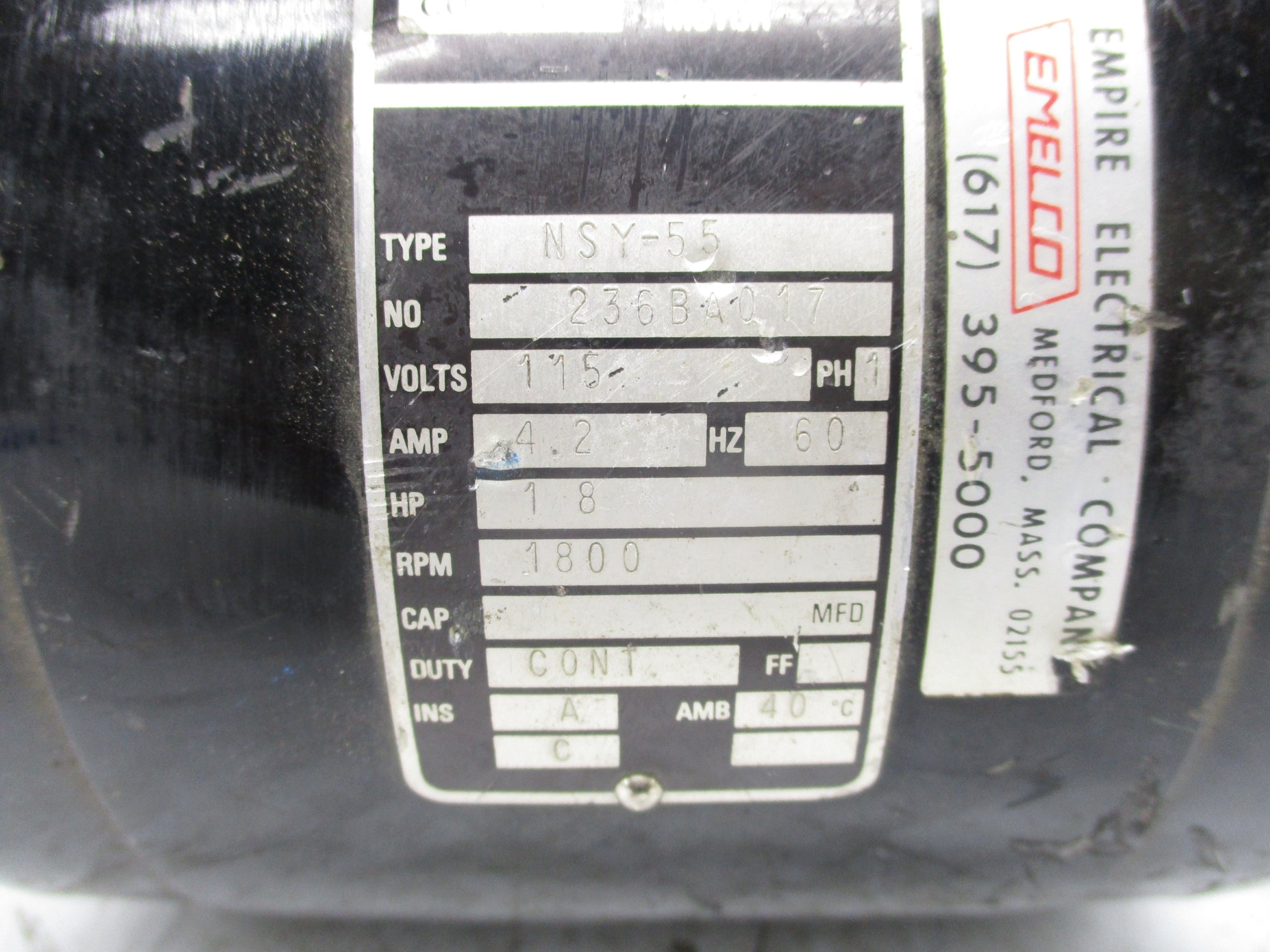 BODINE NSY-55 NSNP