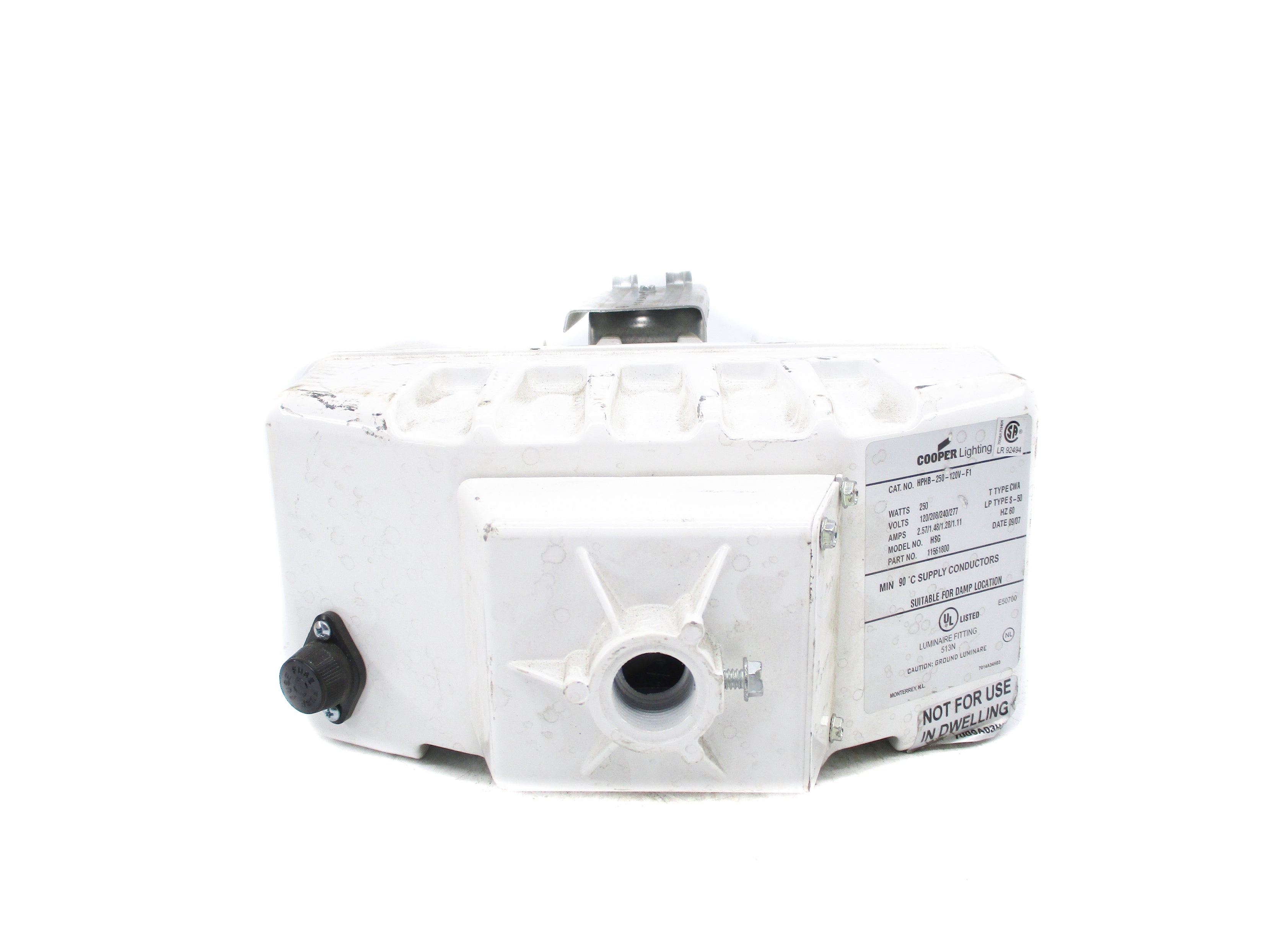 COOPER LIGHTING HPHB-250-120V-F1 UNMP