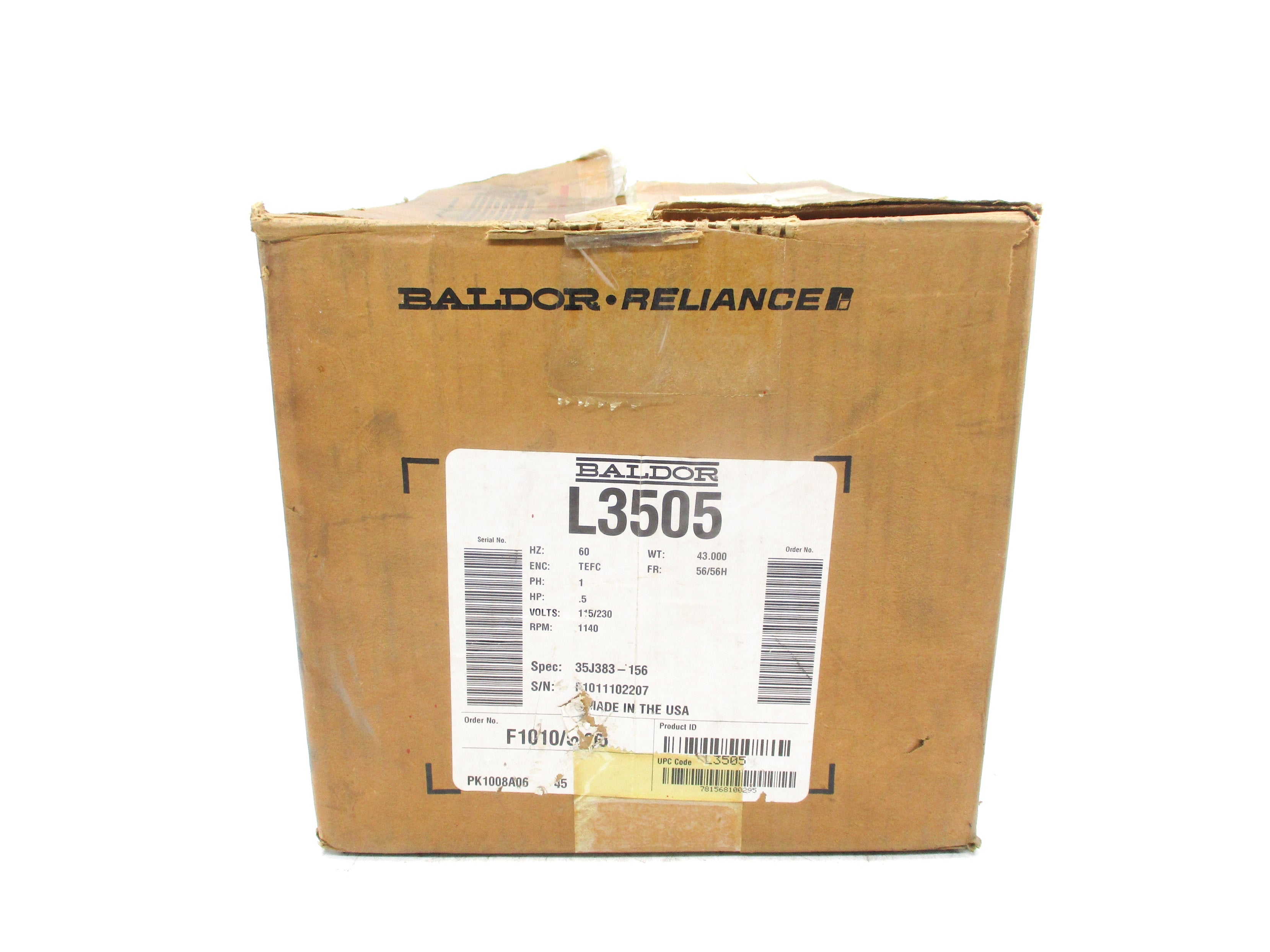 BALDOR L3505 NSMP