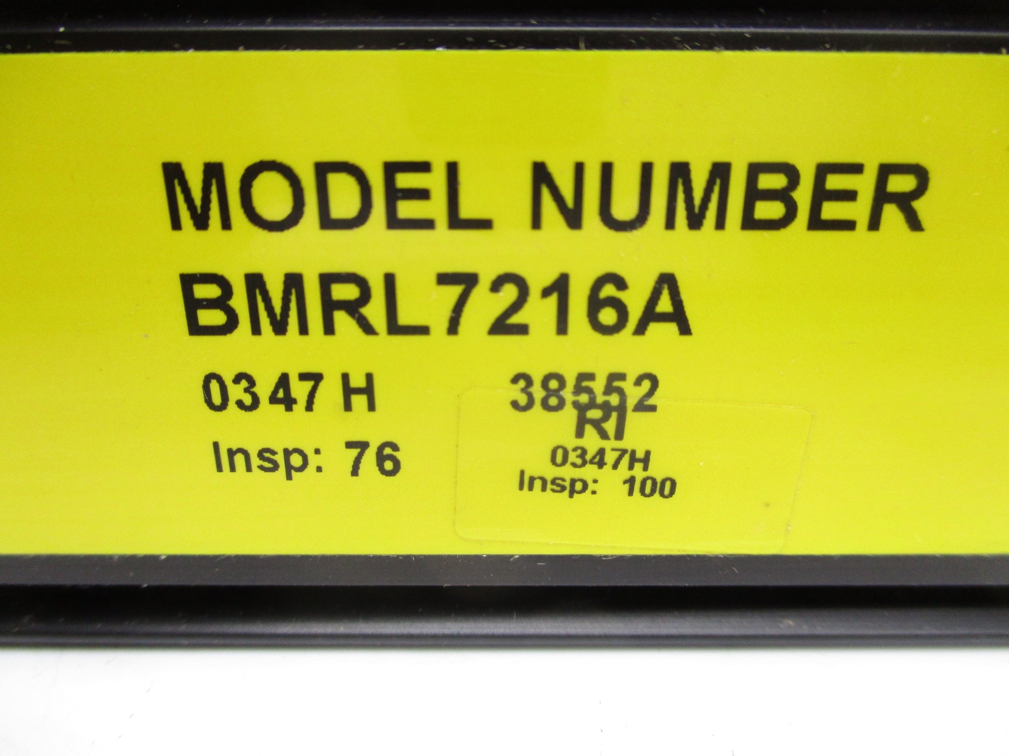 BANNER ENGINEERING BMRL7216A 38552 NSNP