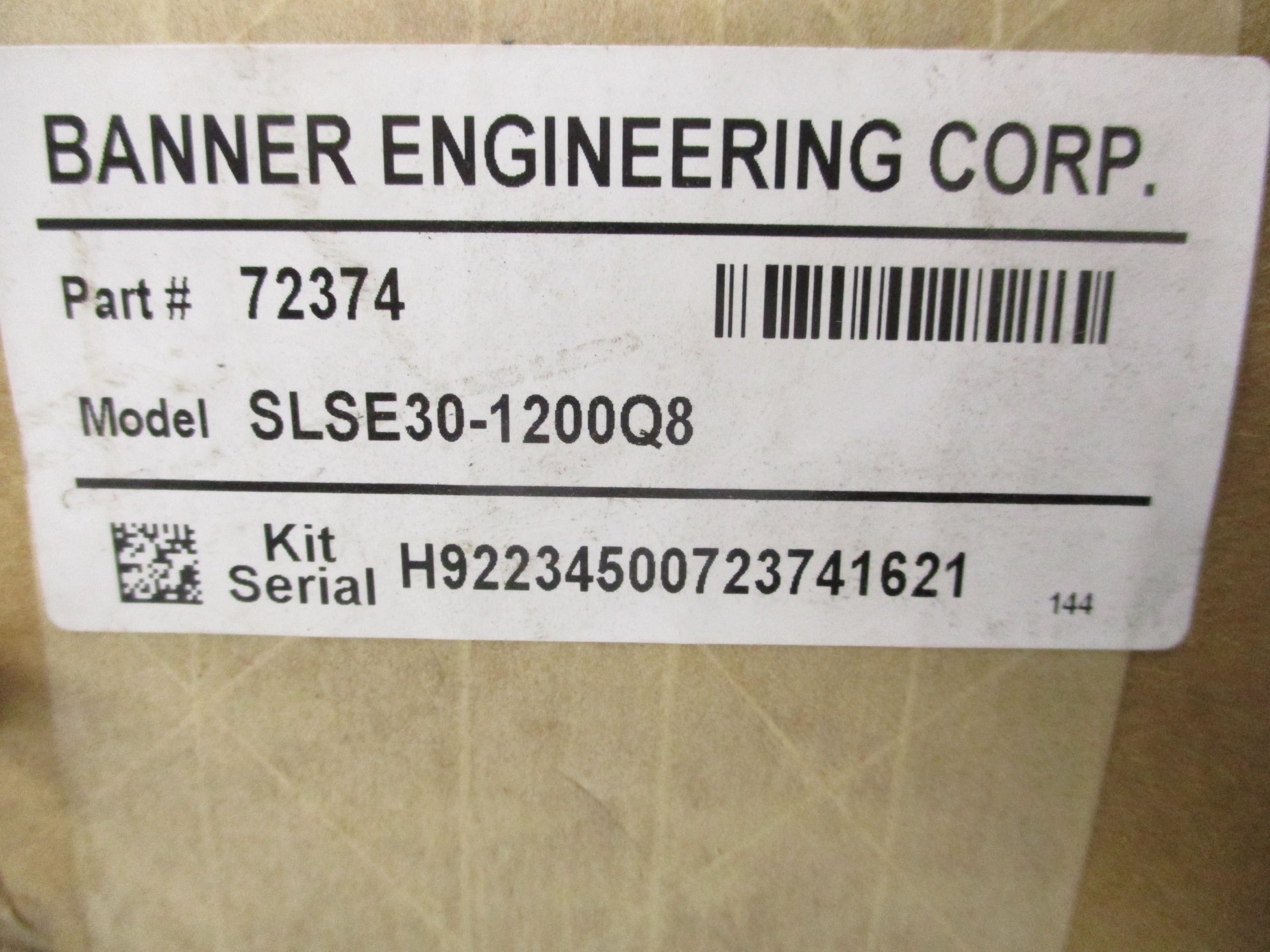 BANNER ENGINEERING SLSE30-1200Q8 72374 NSFS