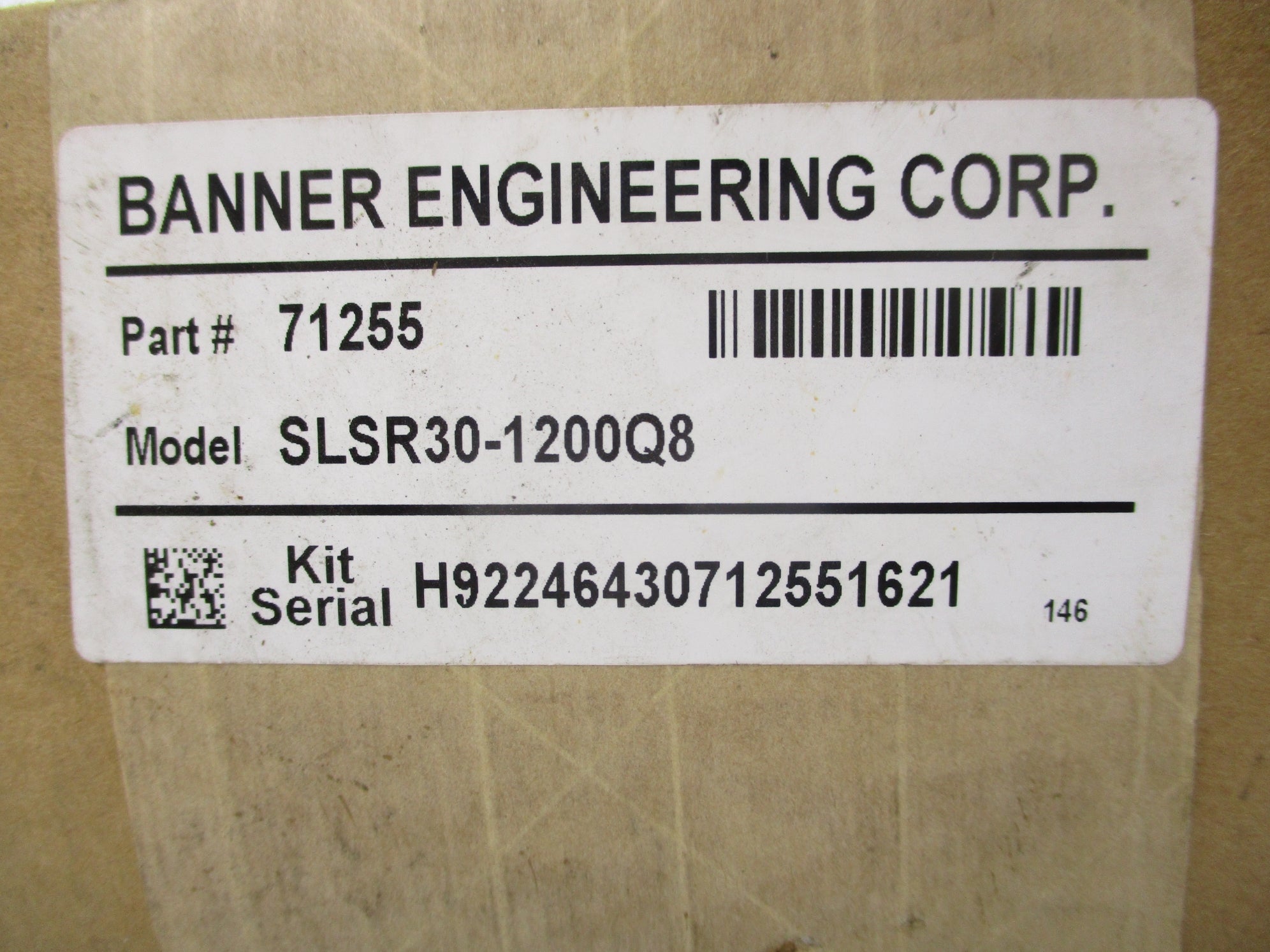 BANNER ENGINEERING SLSR30-1200Q8 71255 NSMP