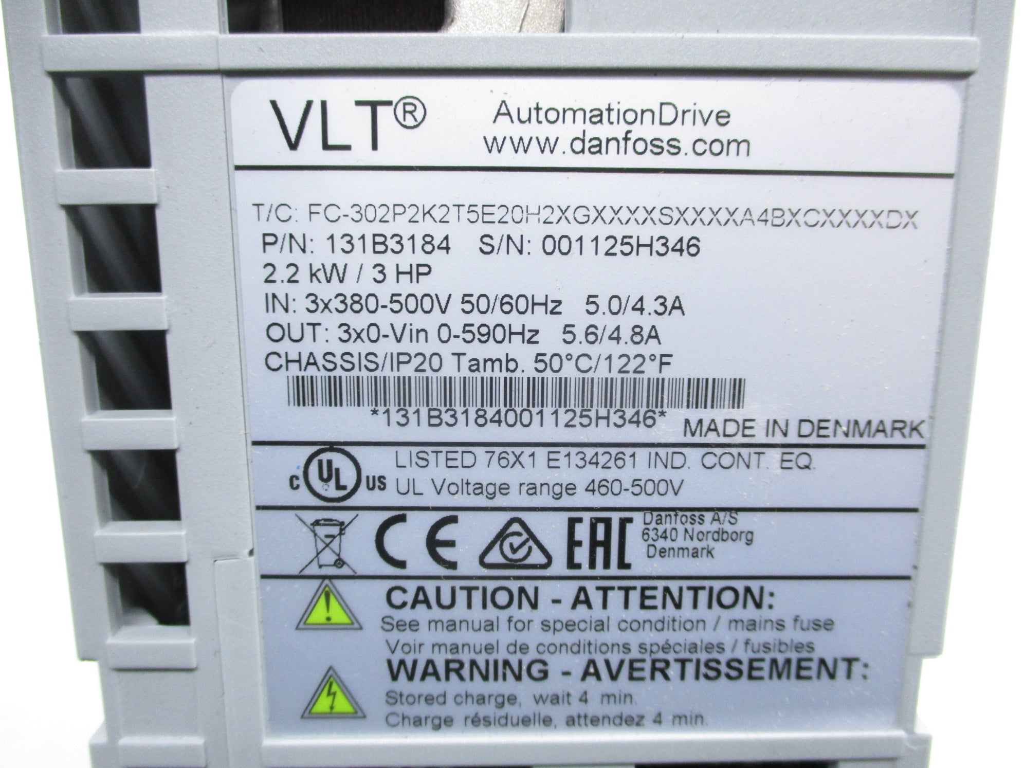 DANFOSS 131B3184 NSNP