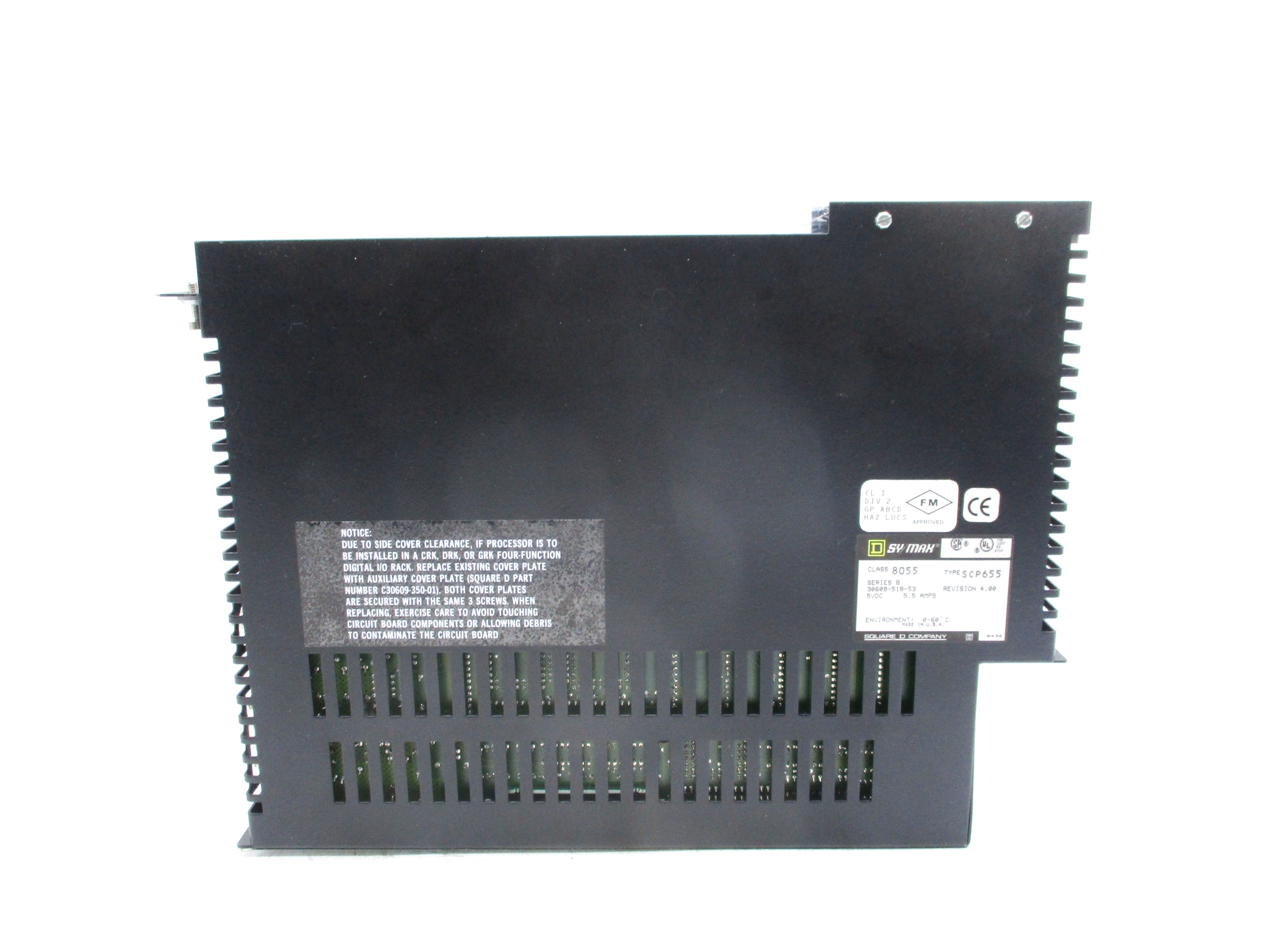 SQUARE D 8055SCP655 SER. B (NO KEY) NSNP