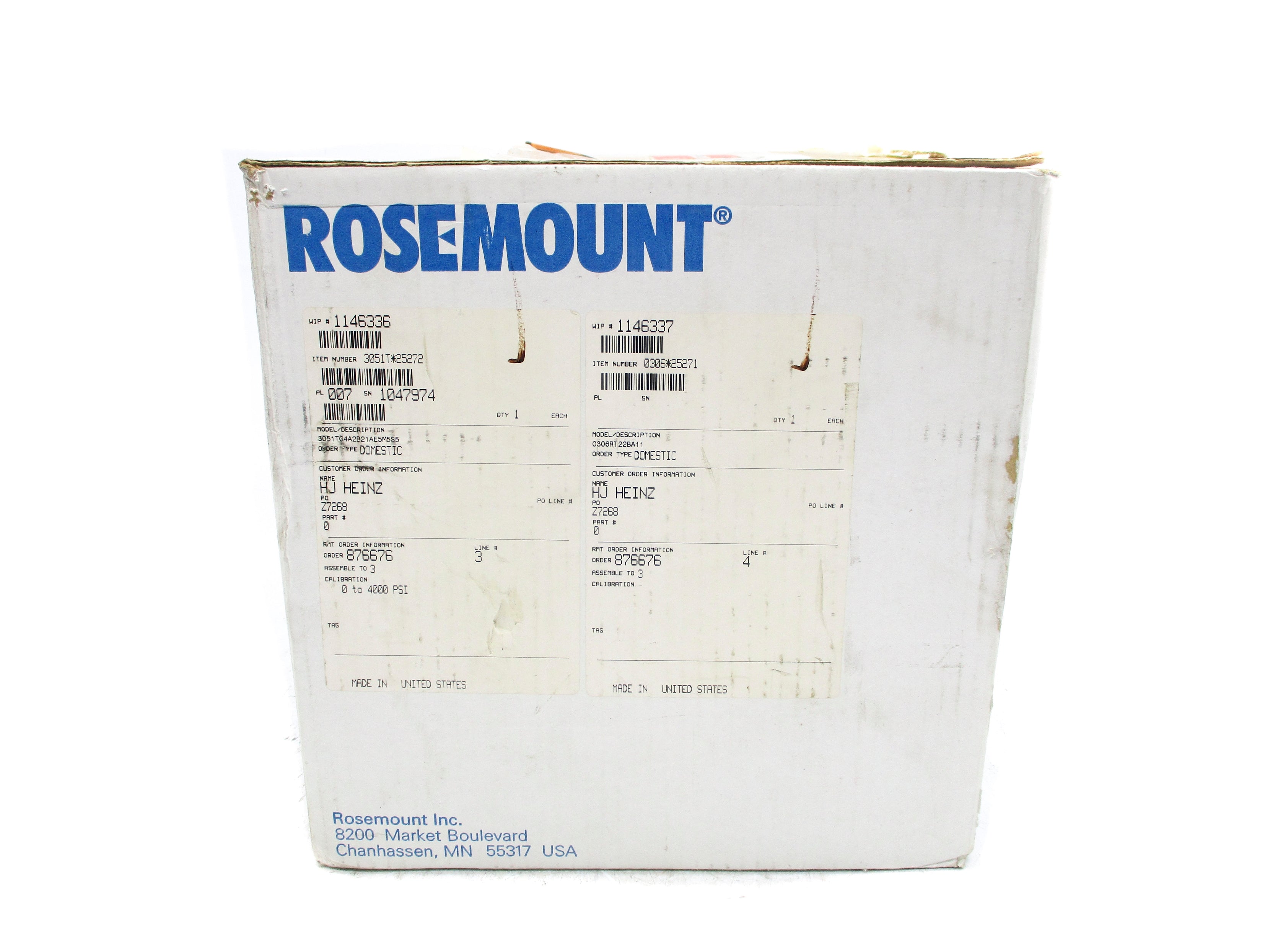 ROSEMOUNT 3051TG4A2B21AE5M5S5 NSMP