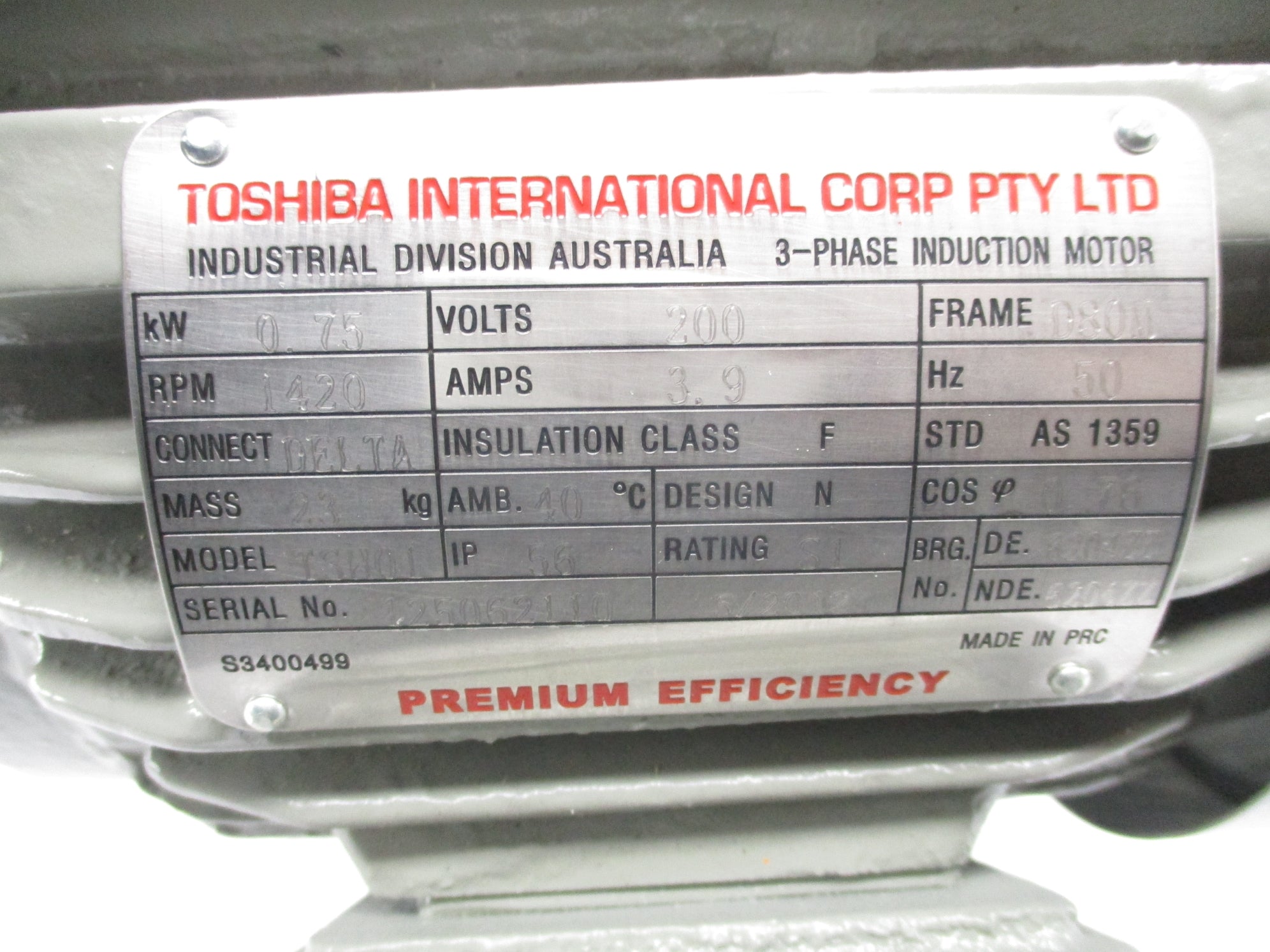 TOSHIBA TSH01 NSNP