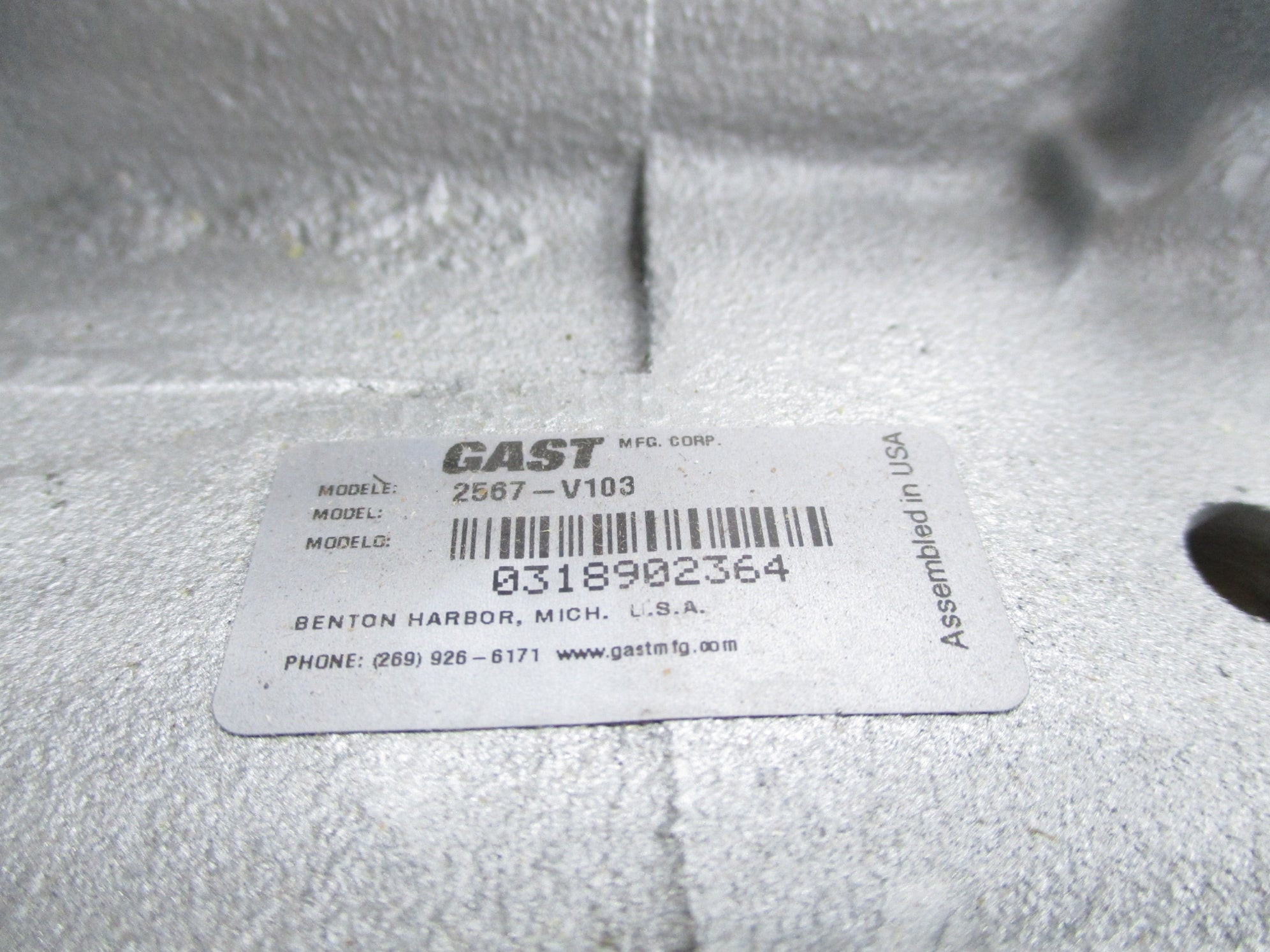 GAST 2567-V103 NSNP