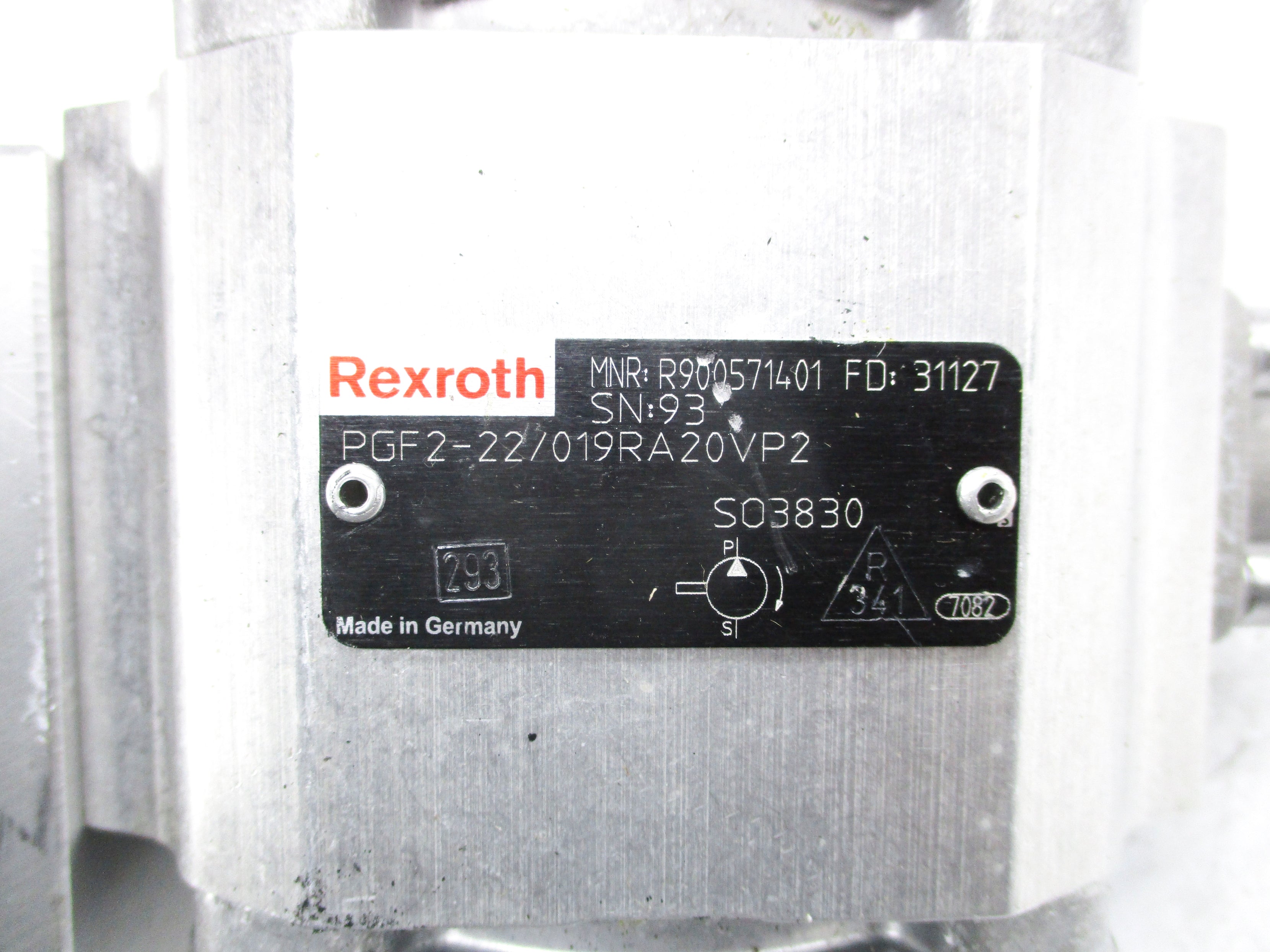REXROTH PGF2-22/019RA20VP2 R900571401 REMAN