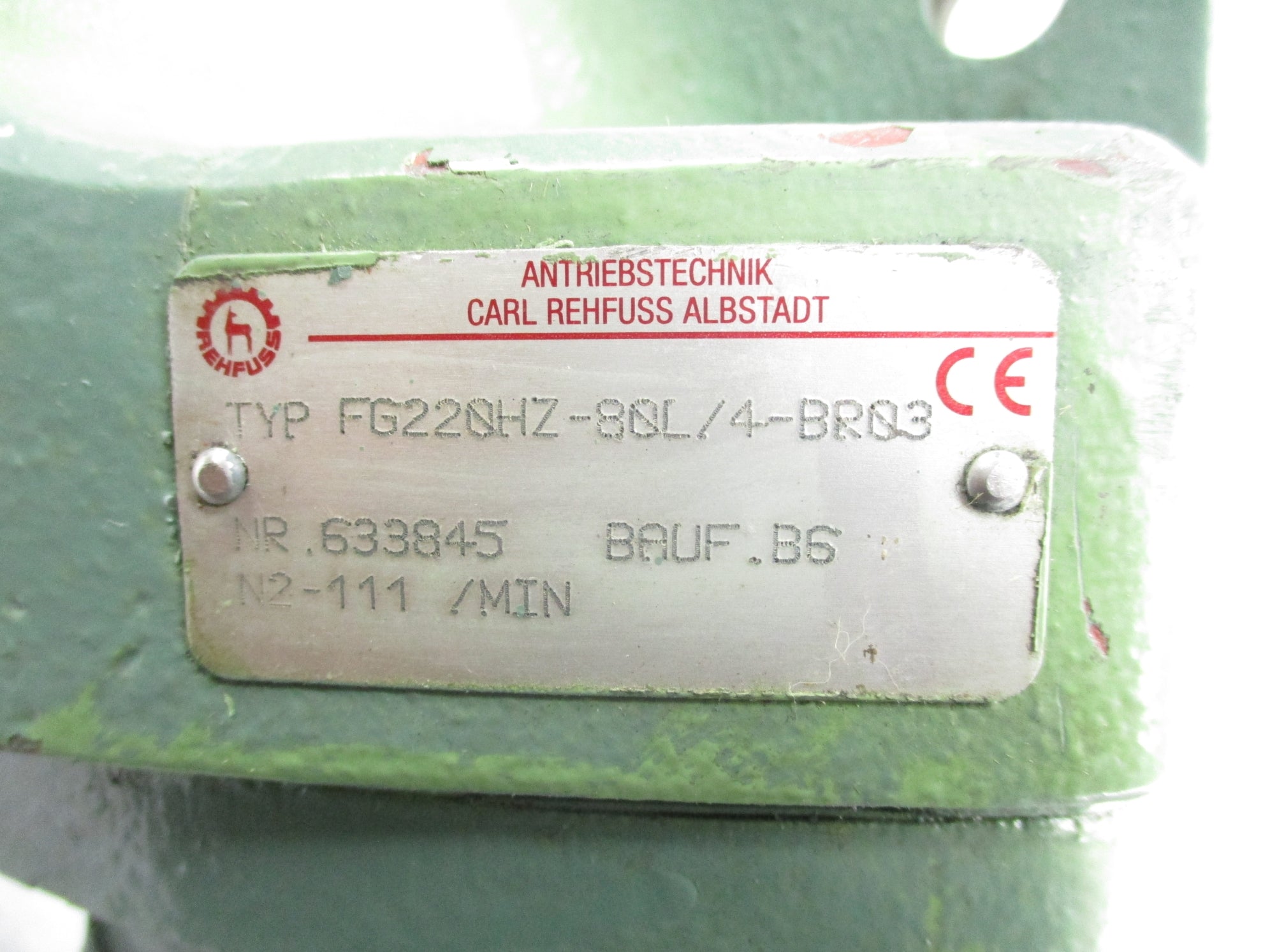 CARL REHFUSS FG220HZ-80L/4-BR03 NSNP