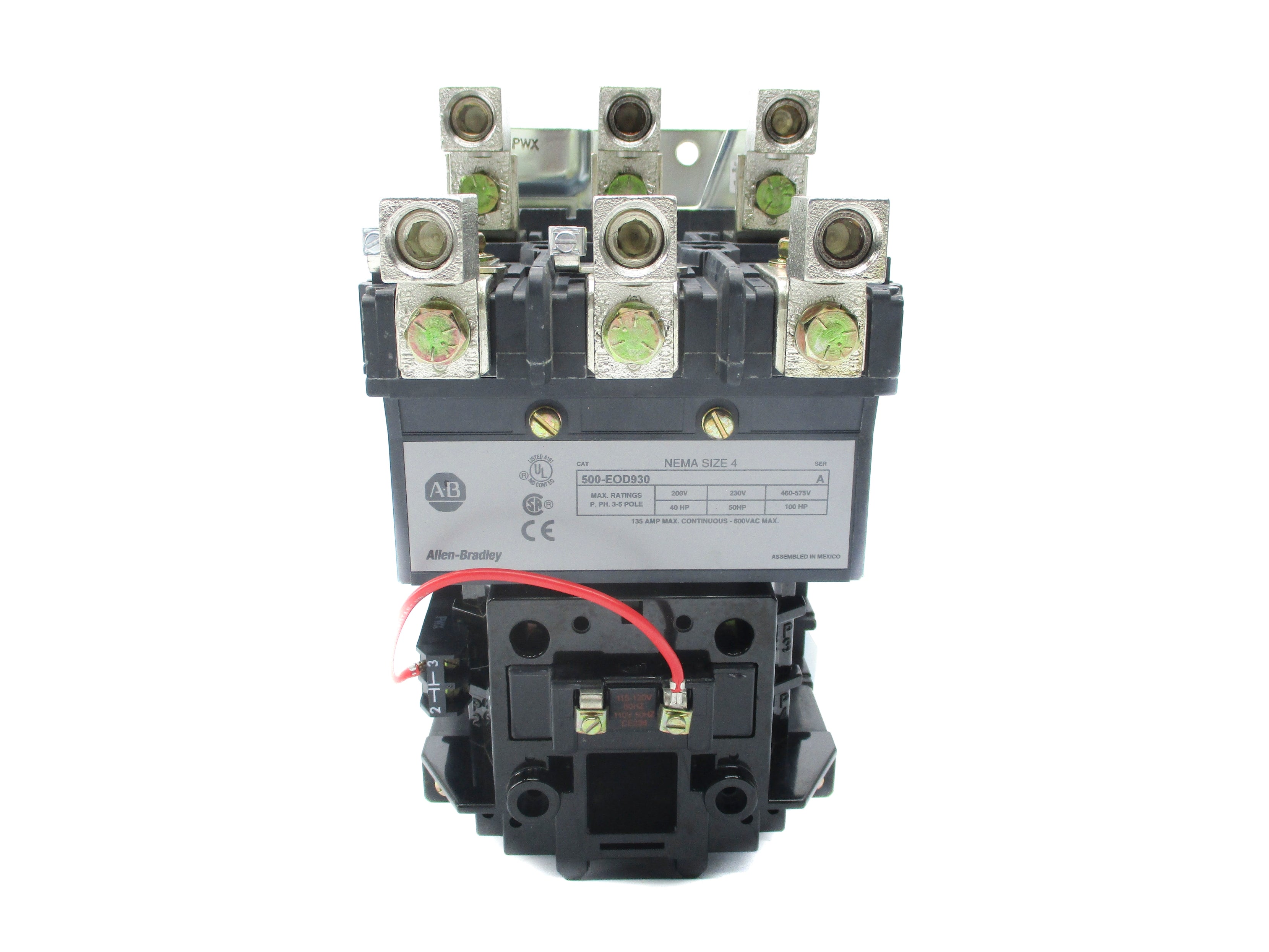 ALLEN BRADLEY 500-EOD930 SER. A 120V NSNP